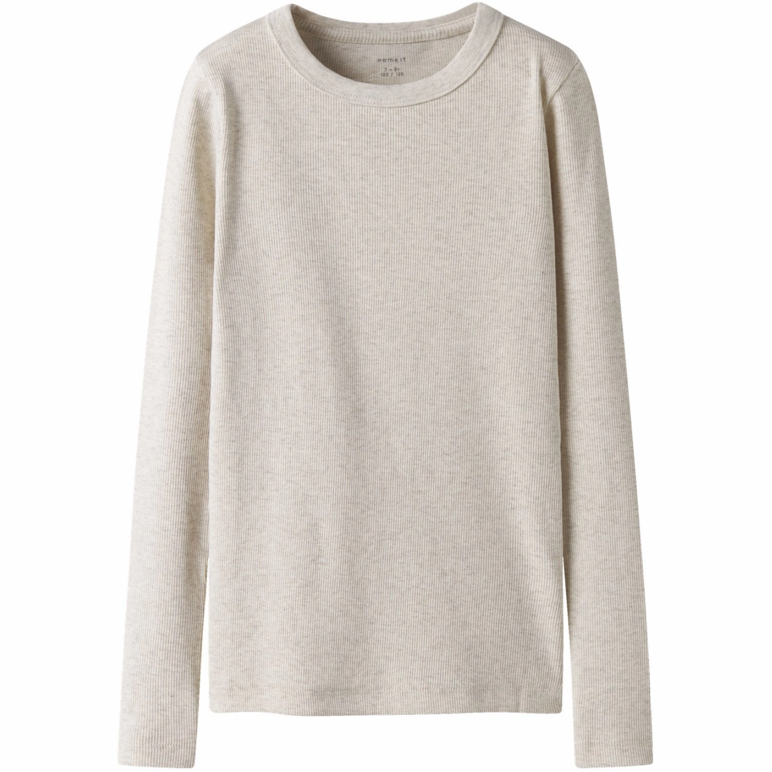 Name It Peyote Melange Nkfnakal Ls Top Noos Lounge Wear Layered Hemline