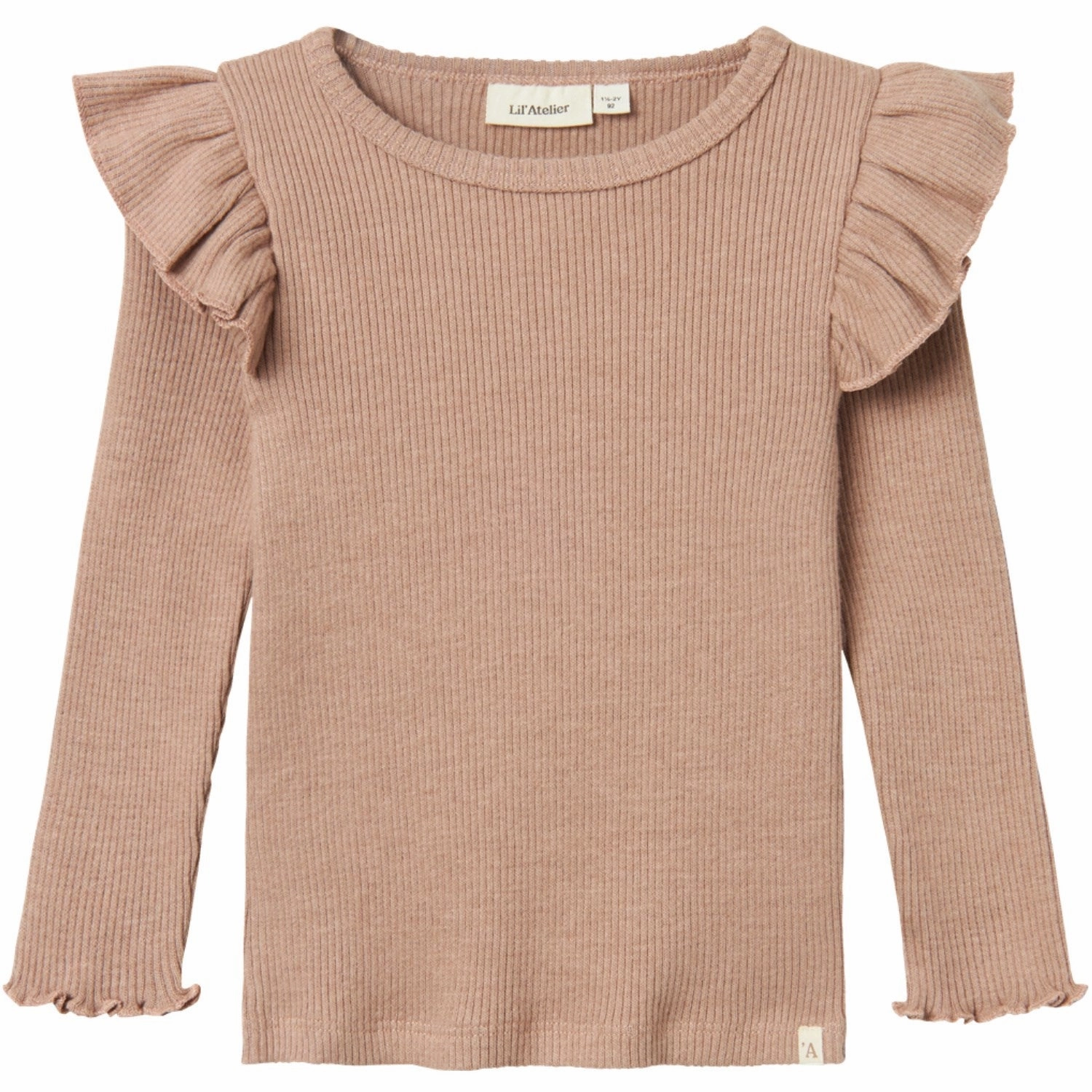 Lil'Atelier Rugby Tan Sophia Sni Slim Blouse quick dry