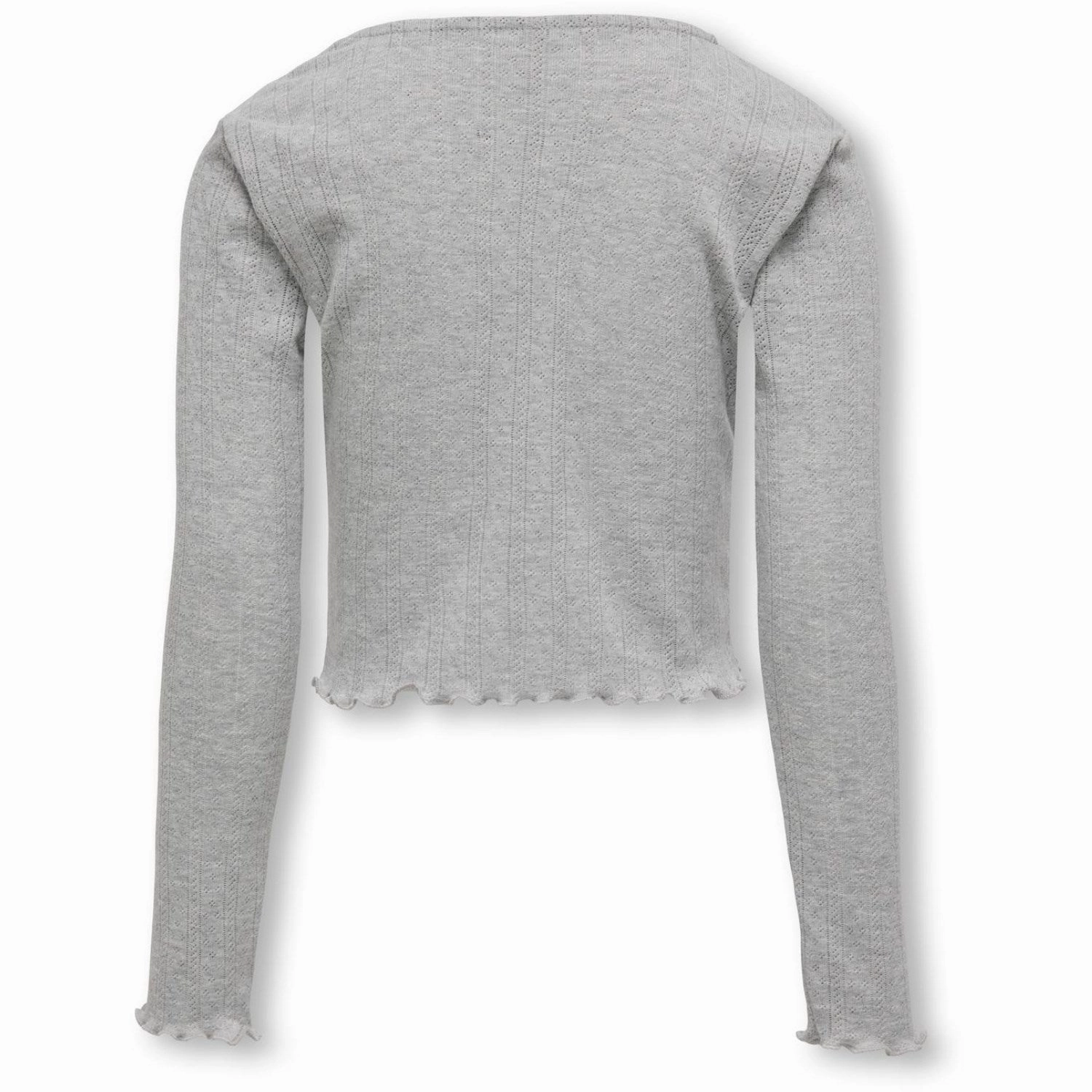 kids ONLY Light Grey Melange Carlotta Top Reinforced Side Vents