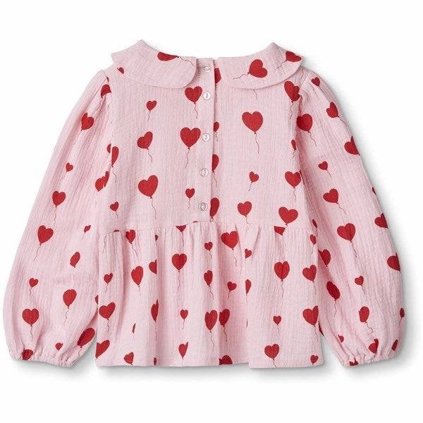 Fliink Peach Whip Love Blouse Luxury Feel