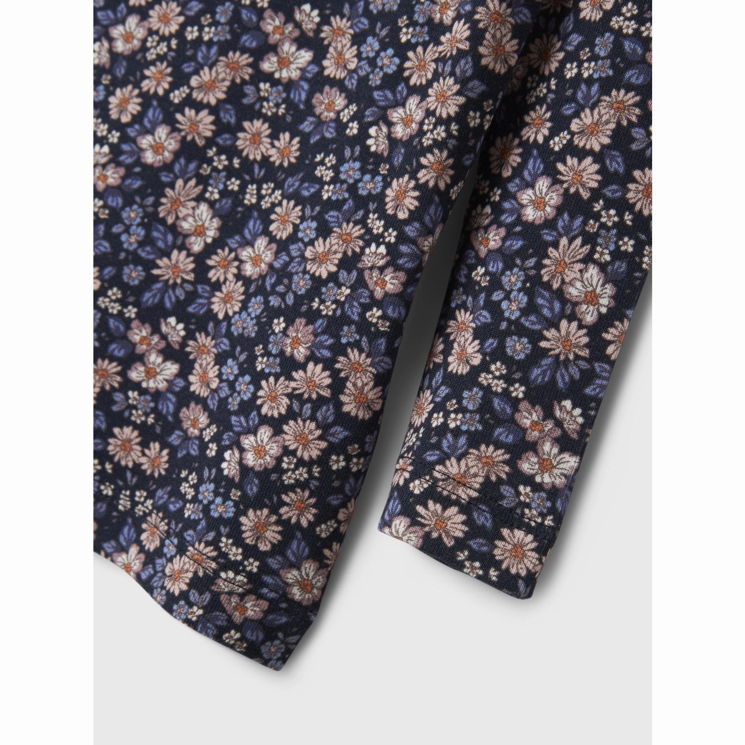 Tropical theme Name It Navy Blazer Nmfoalia Xsl Ls Top