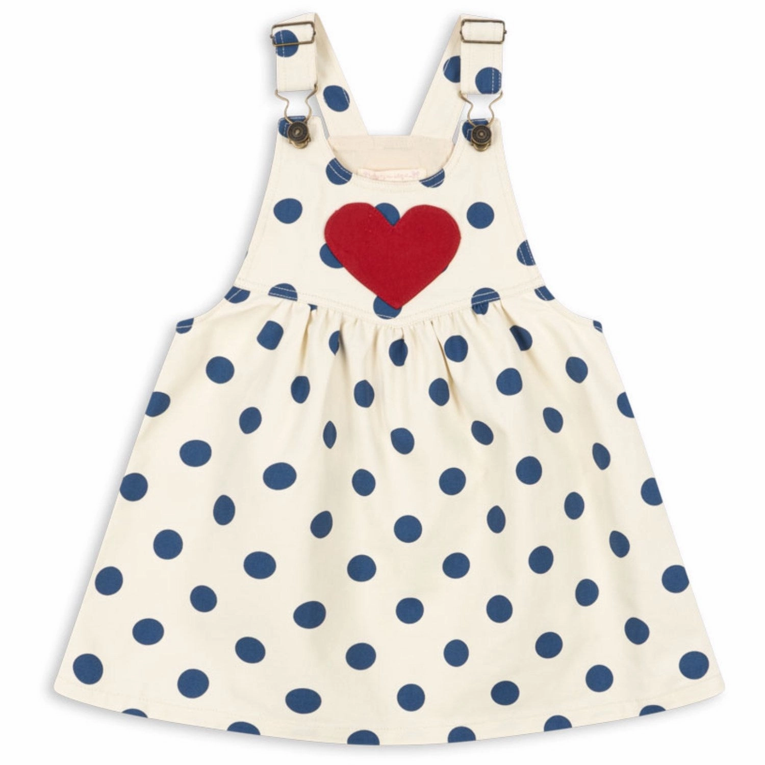 Konges Sl?jd Blue Dot Nola Spencer Dress Gots Baby-Shower Simple yet chic gown