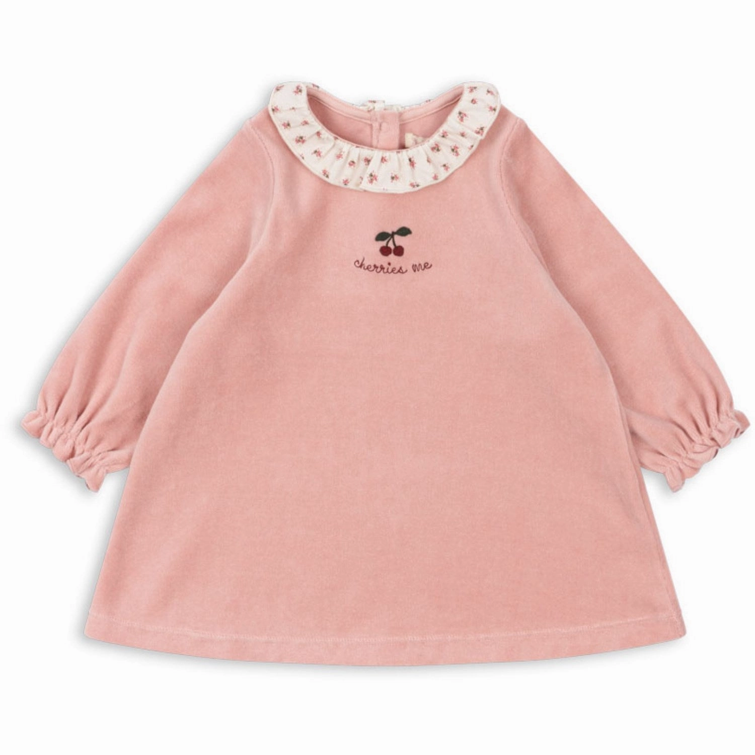 Konges Sl?jd Mellow Rose Miffa Frill Dress Gots Timeless-Classic Anytime Fit