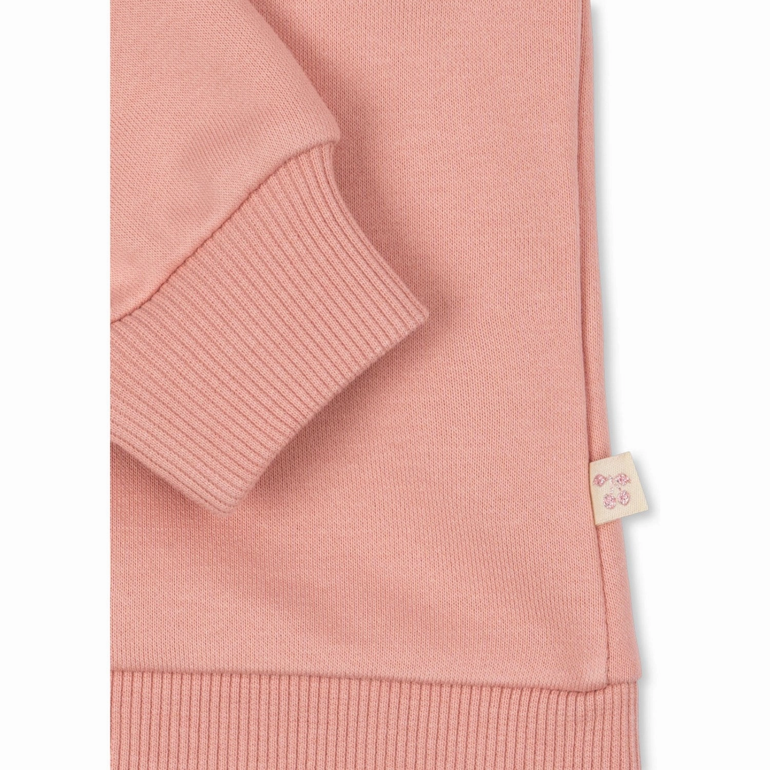 warm-toned Konges Sl?jd Mellow Rose Lou Sequin Sweat Zip Hood Ocs