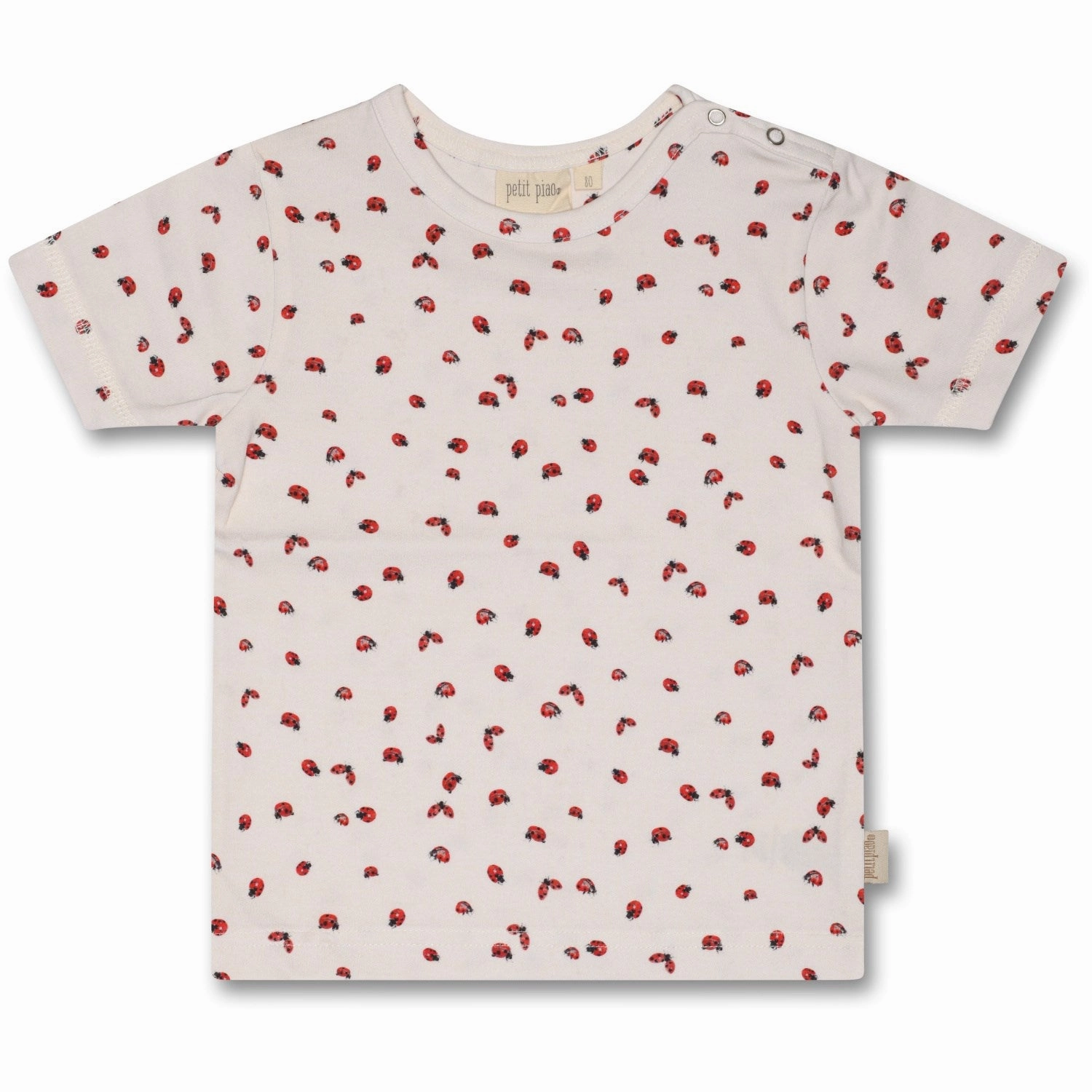 Petit Piao? Ladybug T-shirt Printed Casual Layers