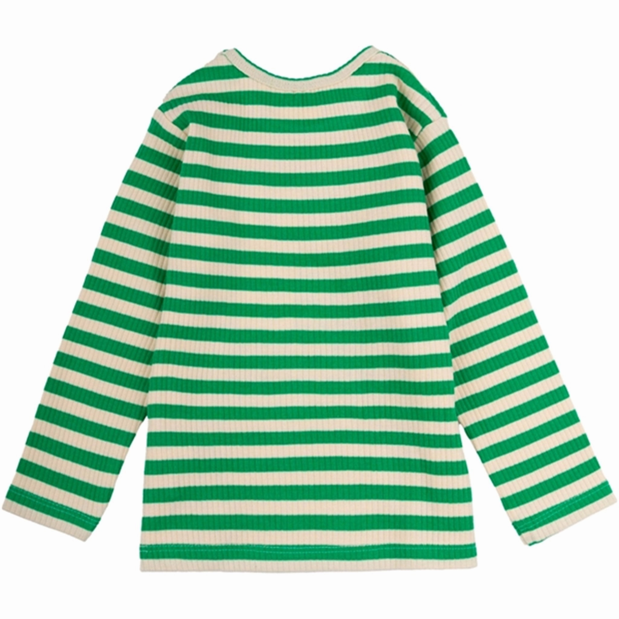 Non Irritating Seams The NEW Siblings Bright Green Finn Rib Blouse