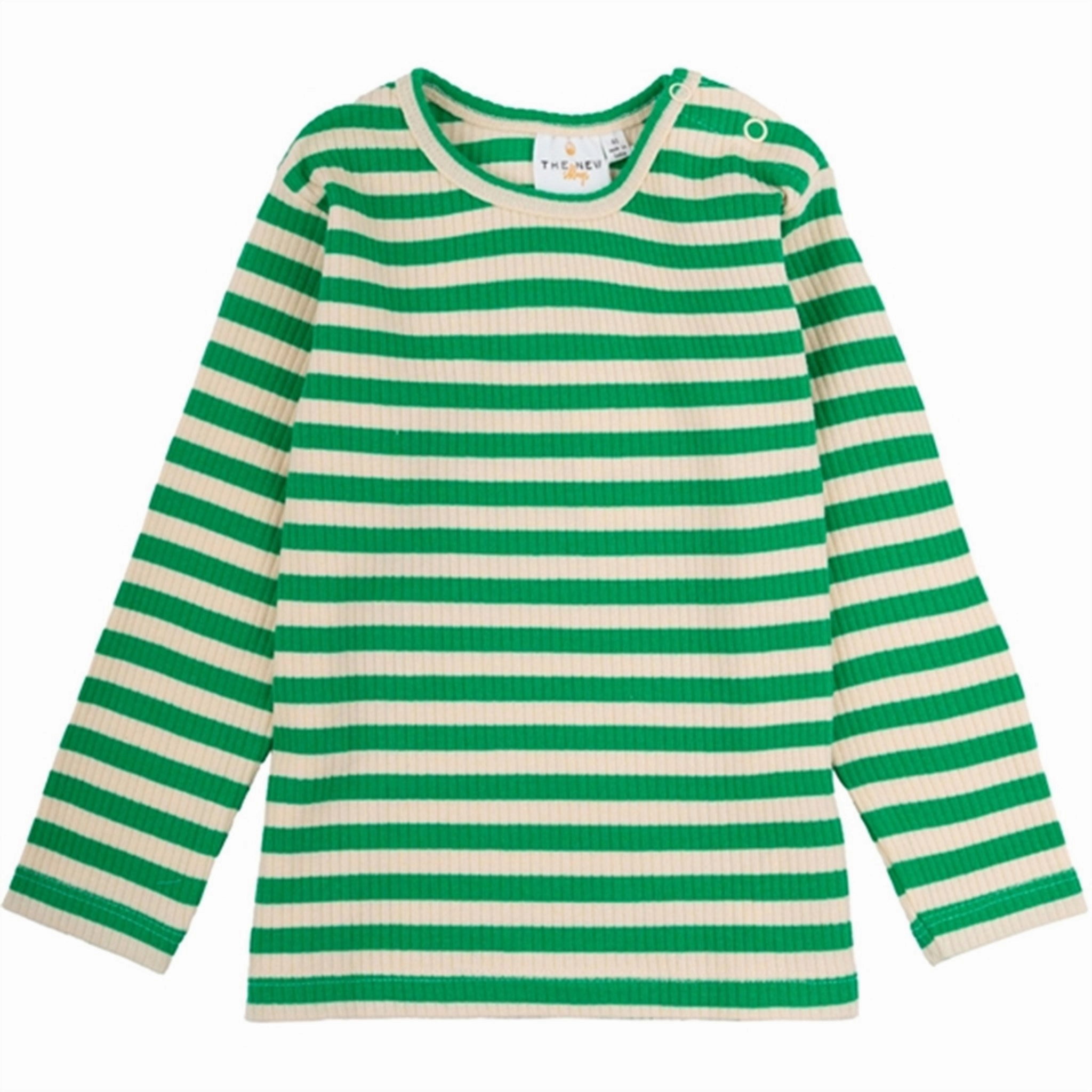 Inner Layer The NEW Siblings Bright Green Finn Rib Blouse