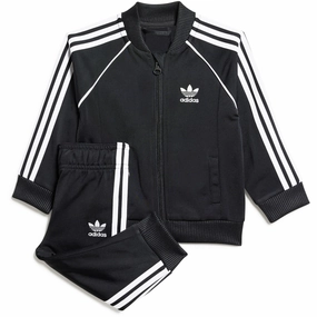 print venue adidas Originals Black Sst Tracksuit