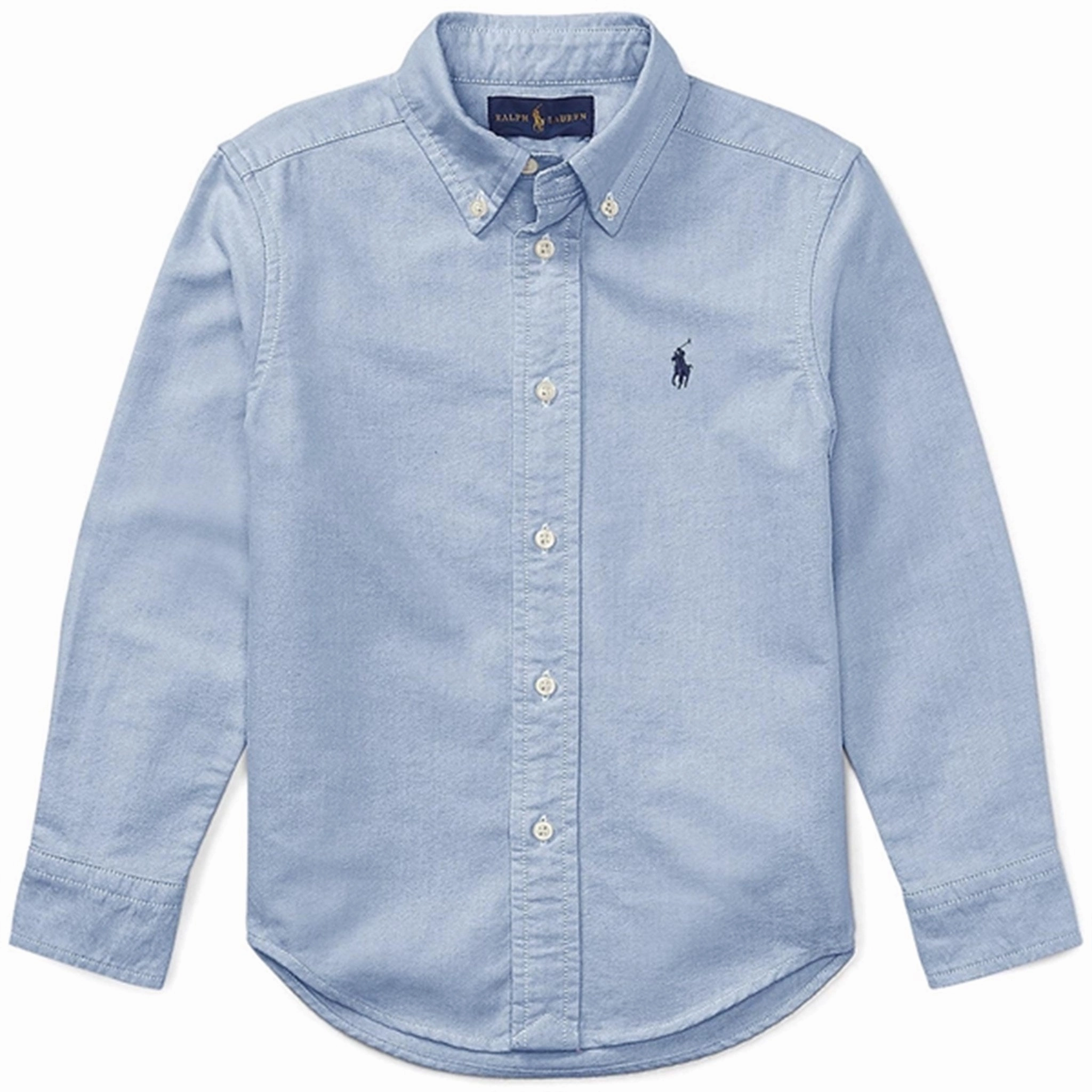 crew neck Functional Design Polo Ralph Lauren Boy Long Sleeved Shirt BSR Blue