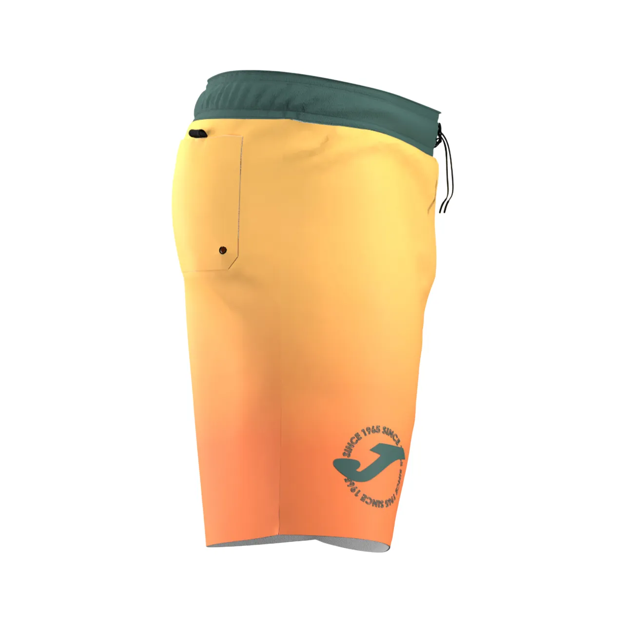 Joma Costume Uomo Santa Monica 103567.925 Giallo Arancio - Pantaloncino Mare Body Positive