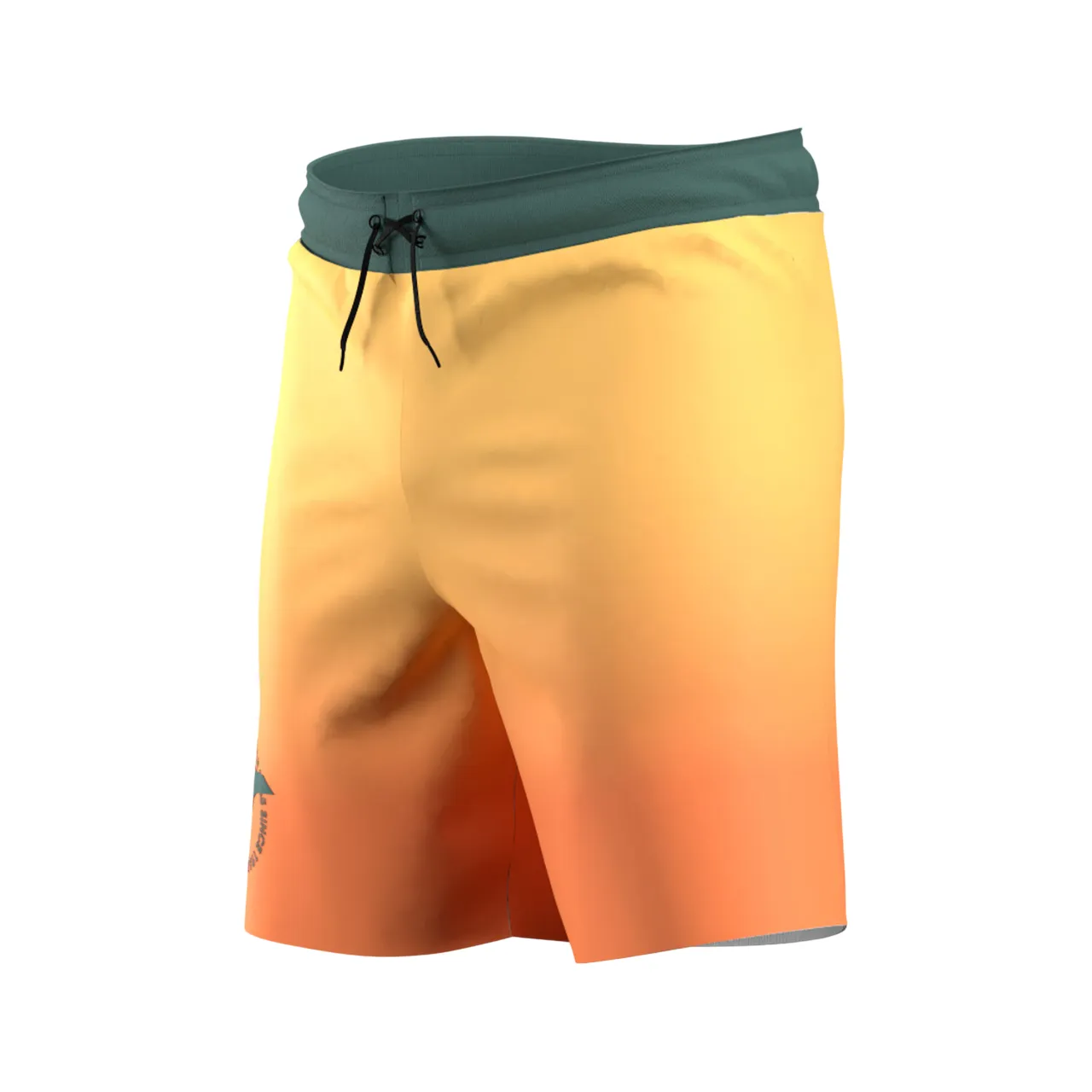 Roll Resistant Waistline Joma Costume Uomo Santa Monica 103567.925 Giallo Arancio - Pantaloncino Mare