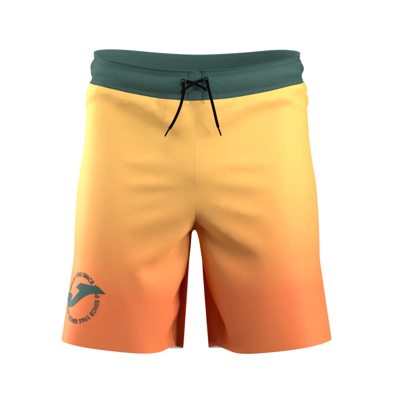 Joma Costume Uomo Santa Monica 103567.925 Giallo Arancio - Pantaloncino Mare Flexible Bonded Seams Mold Resistant Lining