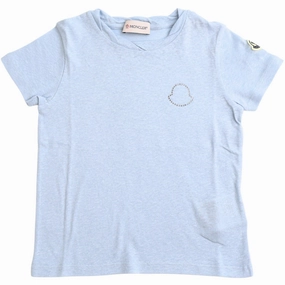 Moncler Turquoise T-Shirt Eco Friendly Dyes