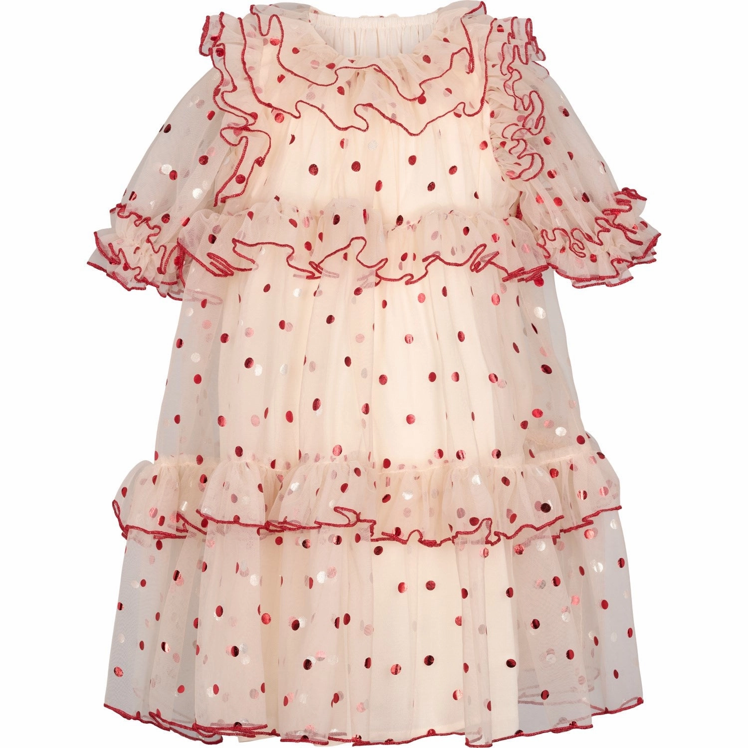 Art-Gallery Style Upgrade MarMar Tulle Poppy Dots Dakira Dress