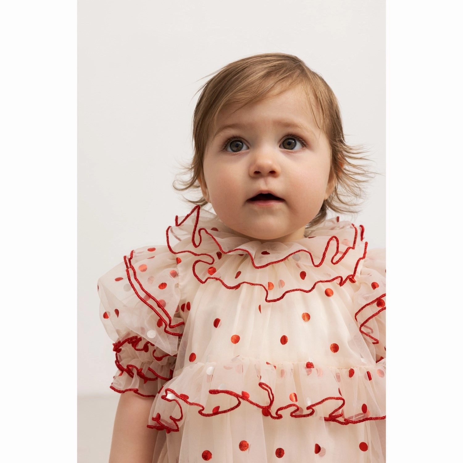 MarMar Tulle Poppy Dots Dakira Dress Soft Drape