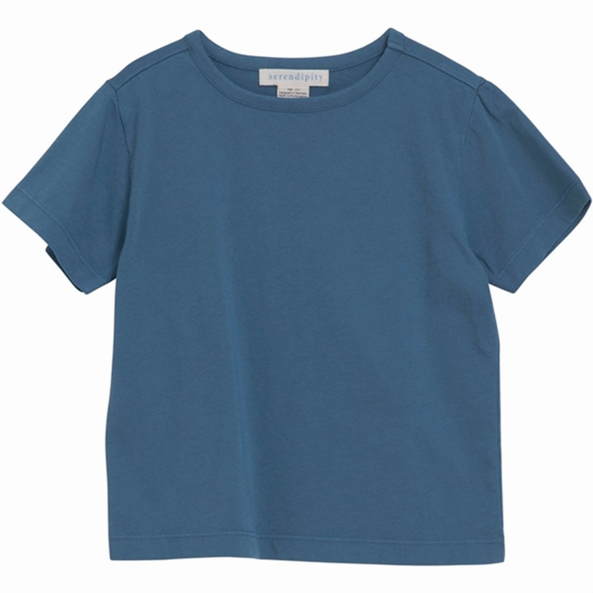 Relaxed Comfort Fit Serendipity Pale Blue Jersey T-shirt