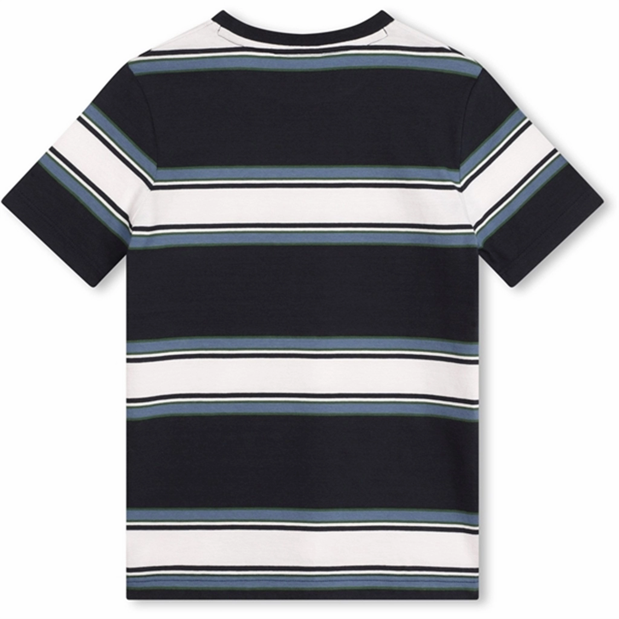 Hugo Boss Navy Blue T-shirt WrinkleResistant Texture