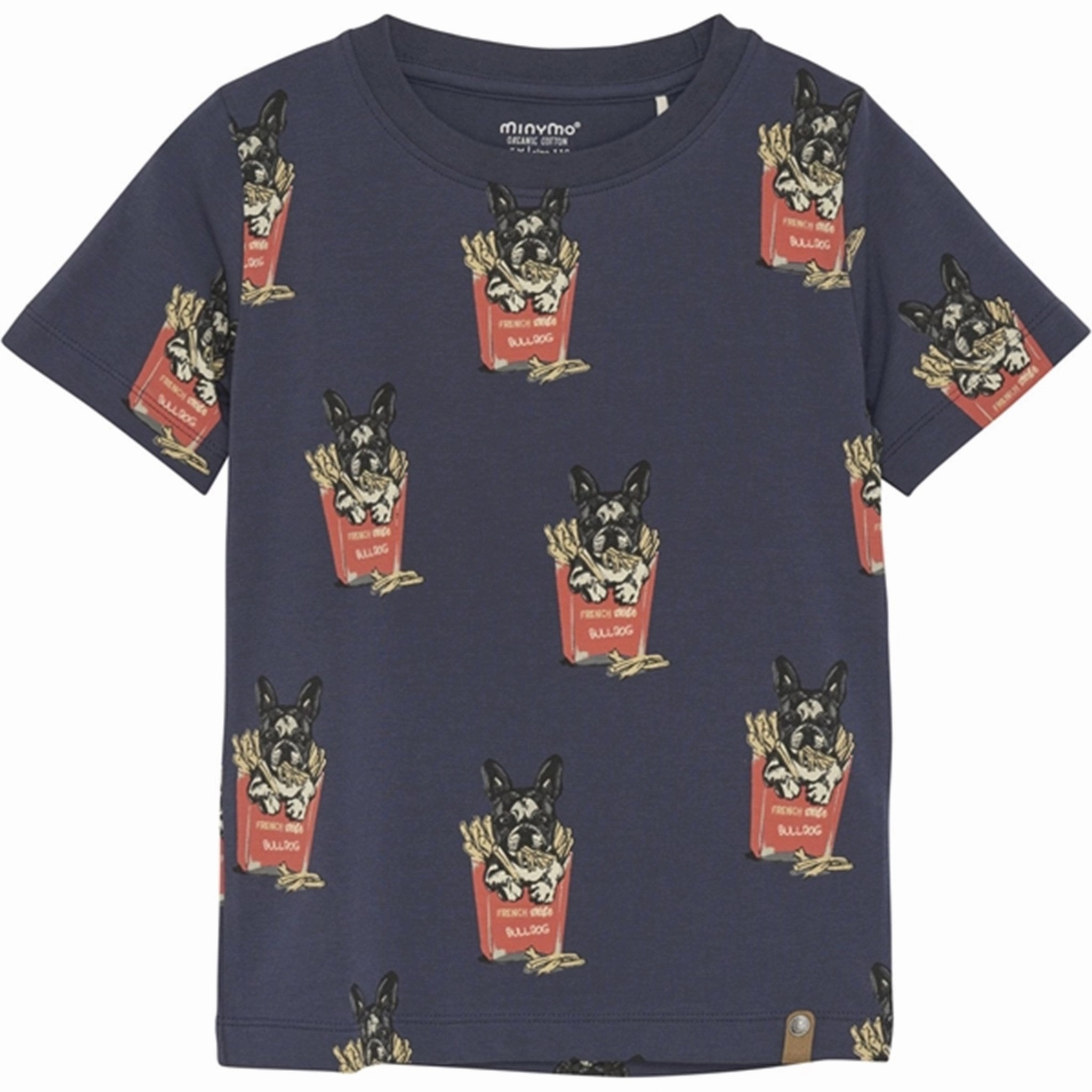 Soft Breathable Minymo Blue Nights T-shirt AOP