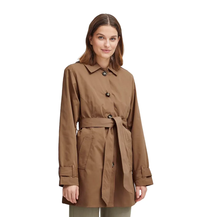 OdorControl Treatment b.young giacca Trench da donna Amona 20814235 171038 occhio di tigre