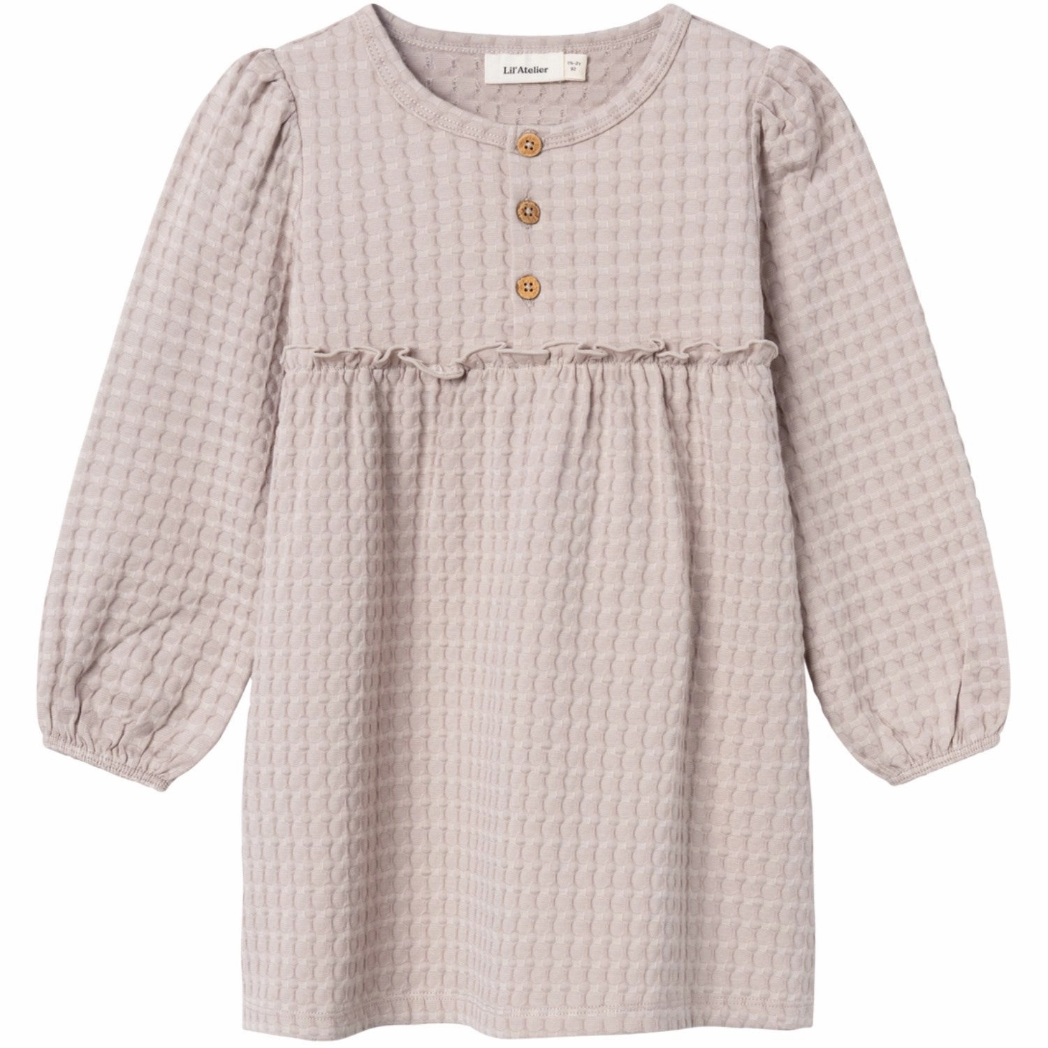 Weekend Casual Textured Flow Lil'Atelier Etherea Nino Loose Dress