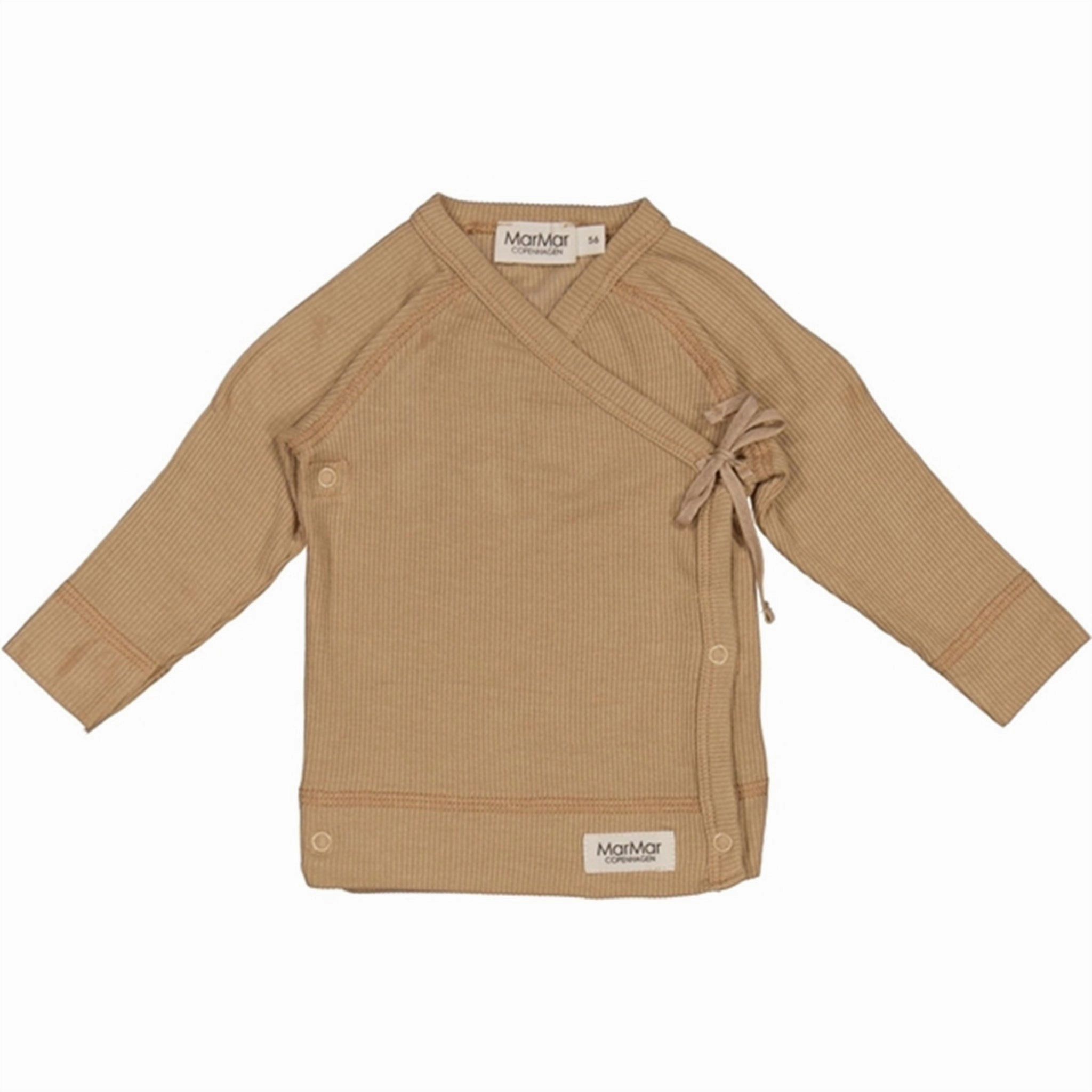 MarMar New Born Micro Modal Cumin Tut Wrap Blouse Classic Look Loose Comfort