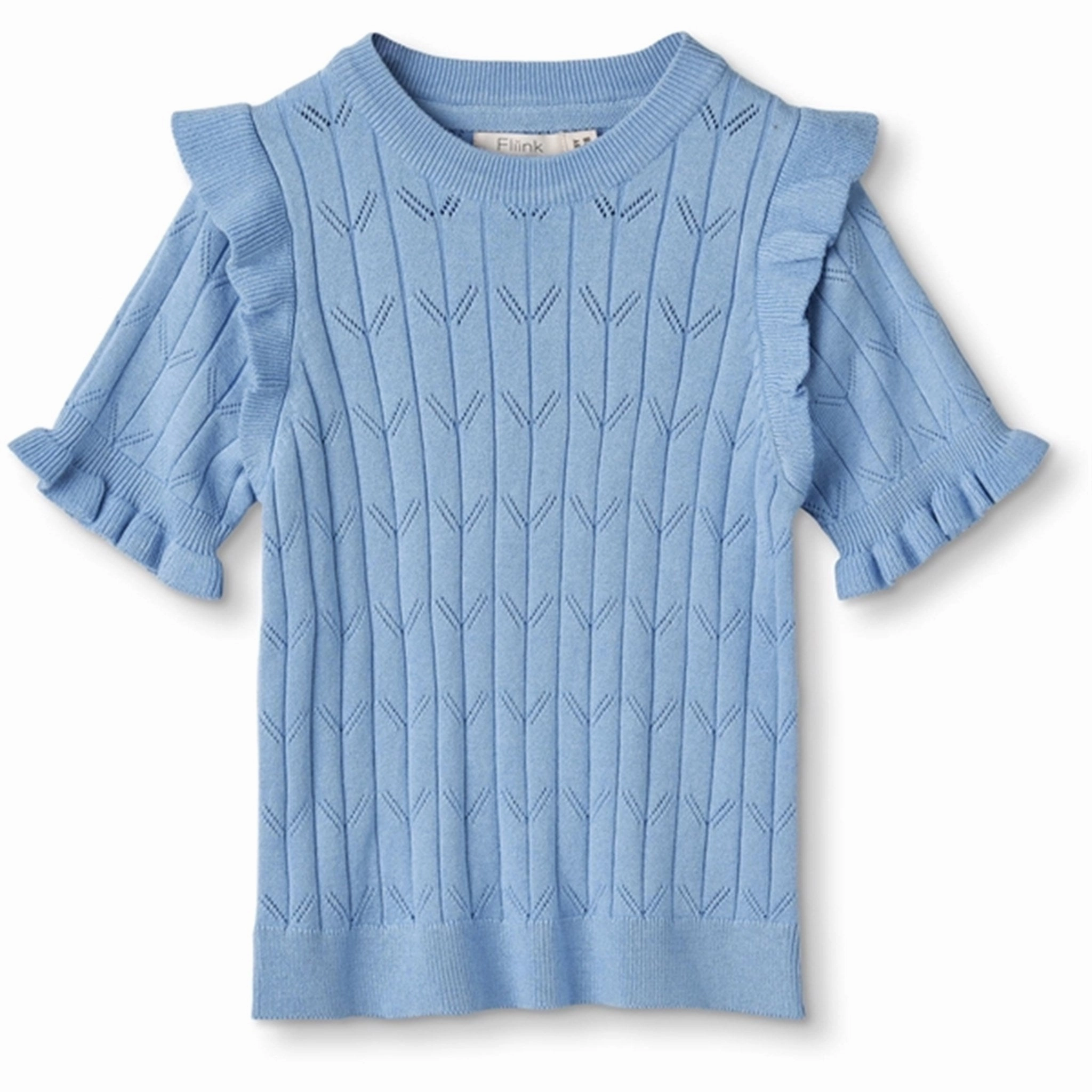 Structured silhouette Fliink Little Boy Blue Sunny T-shirt