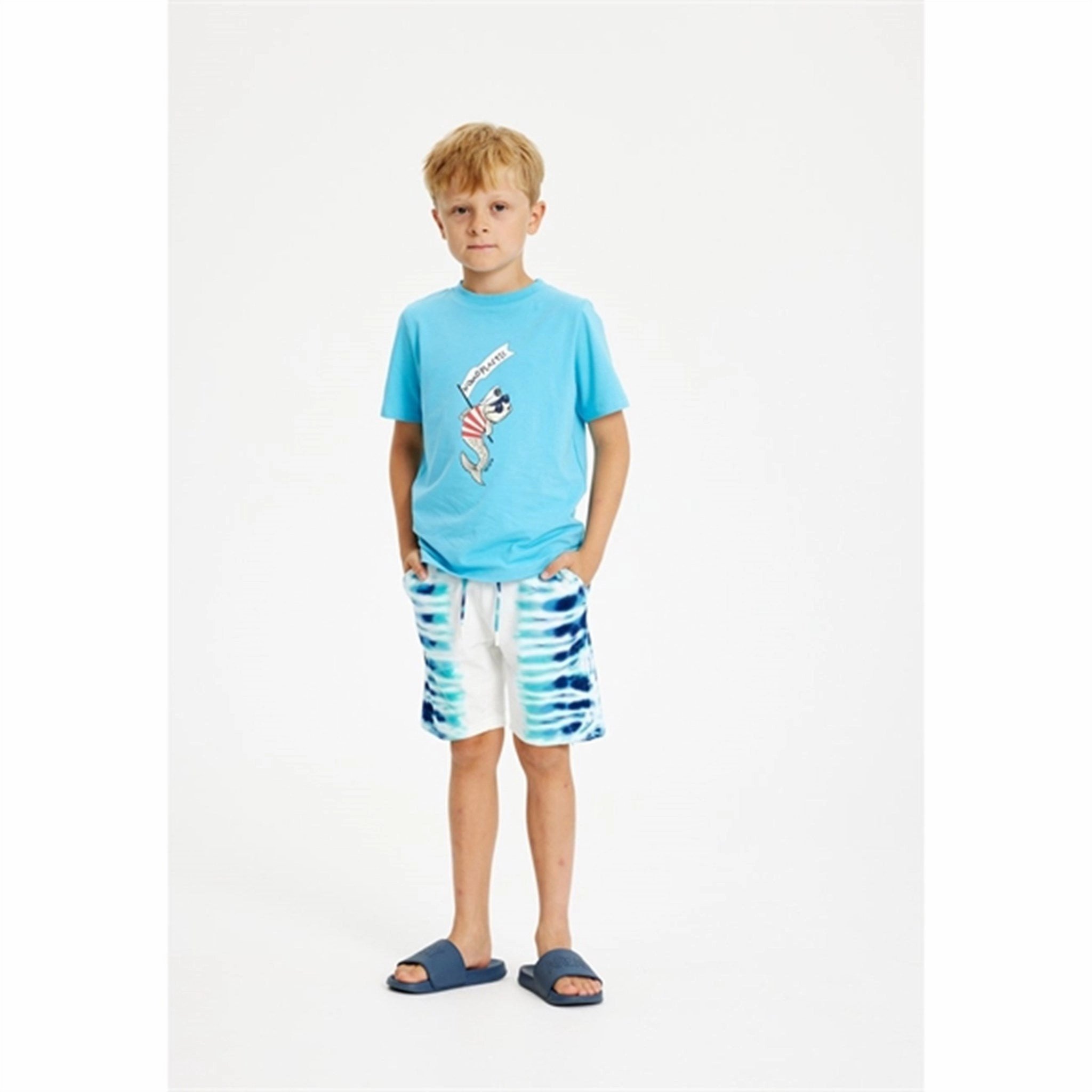 Breathable mesh THE NEW Blue Mist Gilbert T-shirt