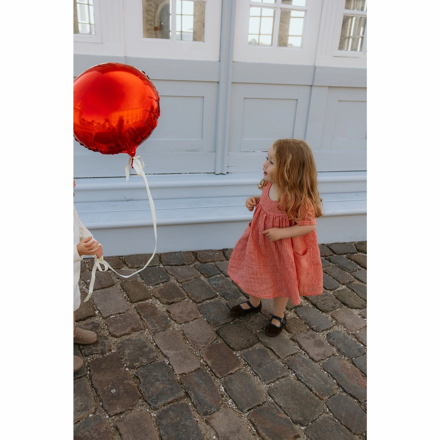 Lalaby Cherry Check Roberta Dress Chic Silhouette