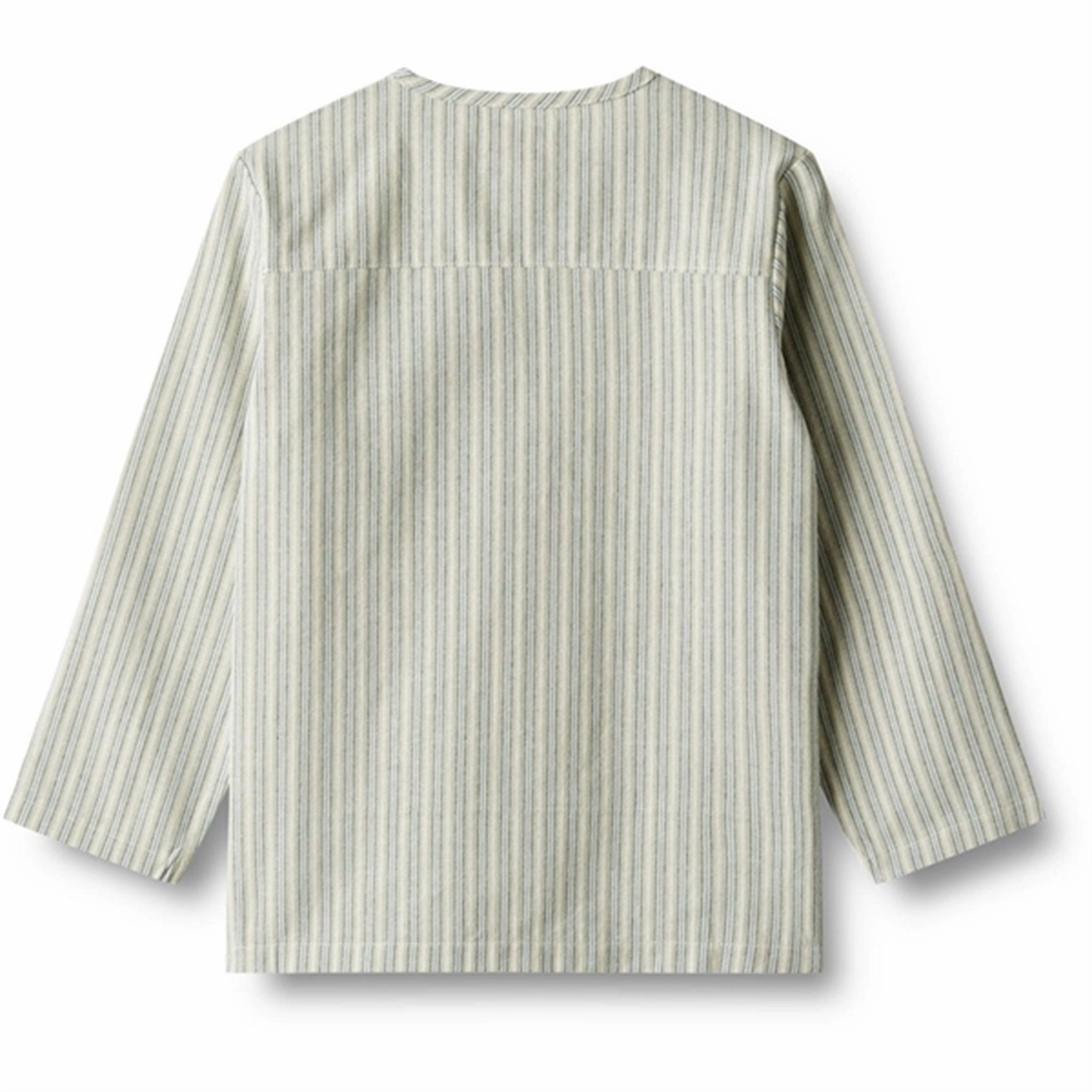 Summer Camp Office Outfit Wheat Aquablue Stripe Shirt Bj?rk