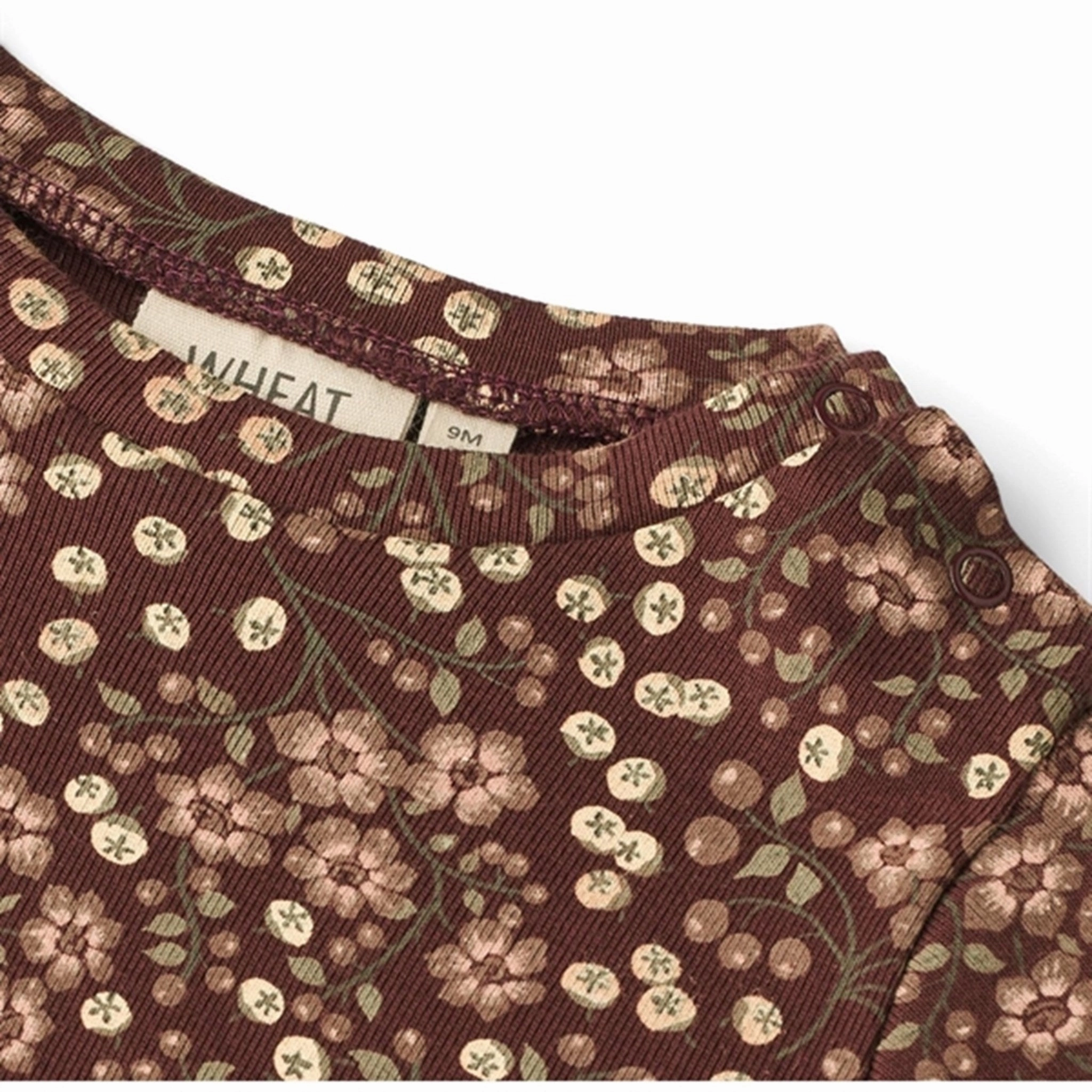 Wheat Aubergine Berries Jersey Dress Sessa Floor-Length Relaxed fit wear