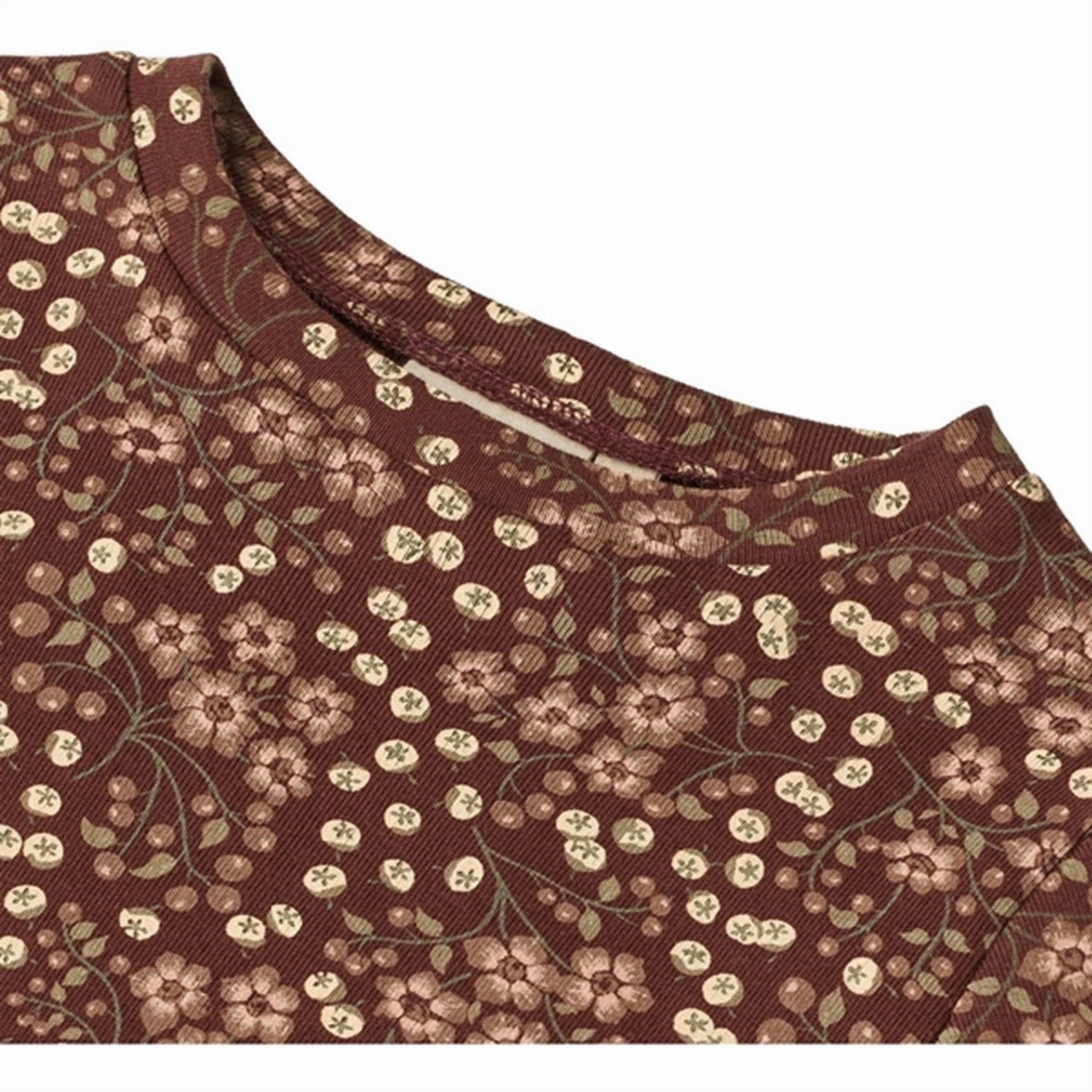 Wheat Aubergine Berries Jersey Dress Sessa Urban Ease