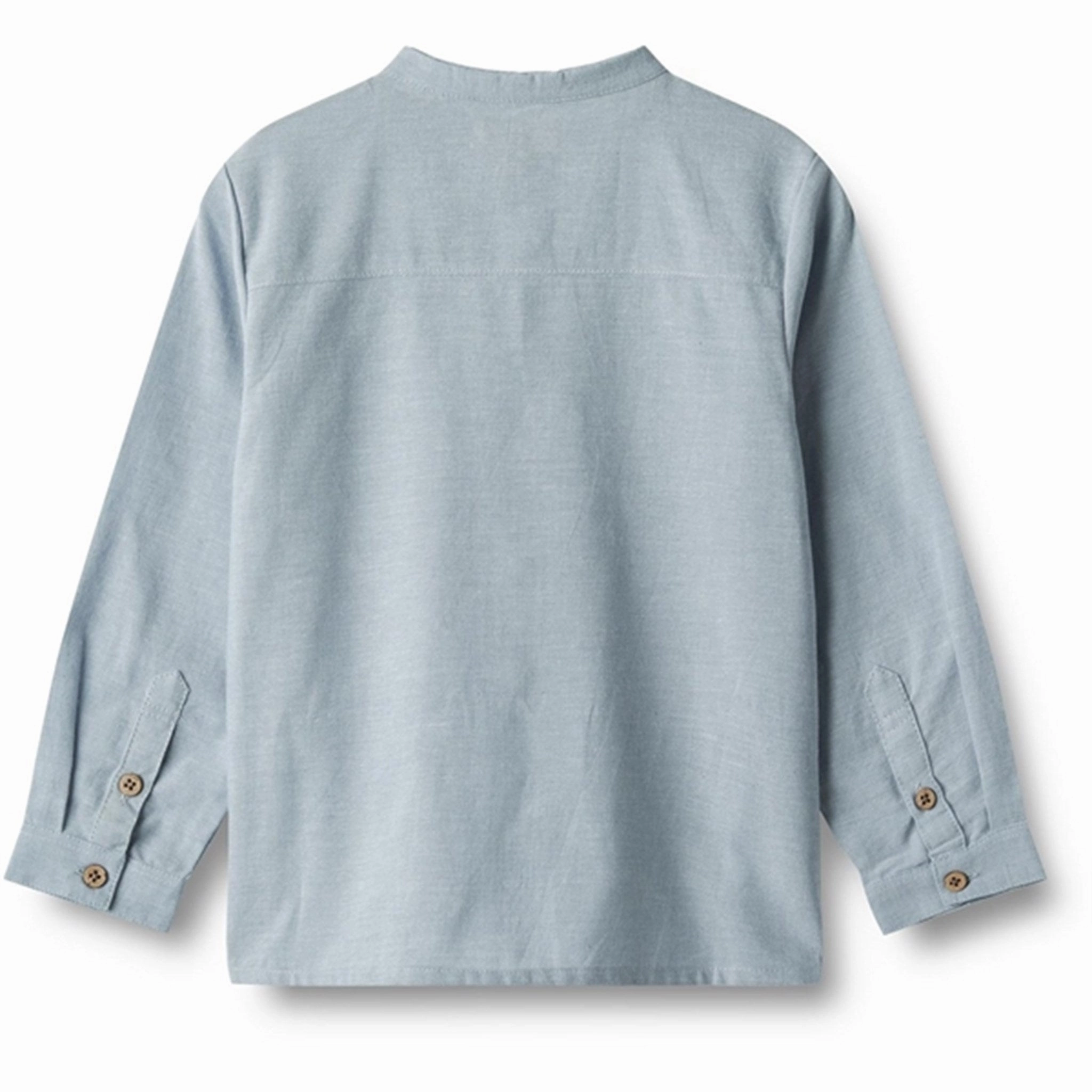 Wheat Blue Waves Shirt Willum Daytime Look Winter Retreat