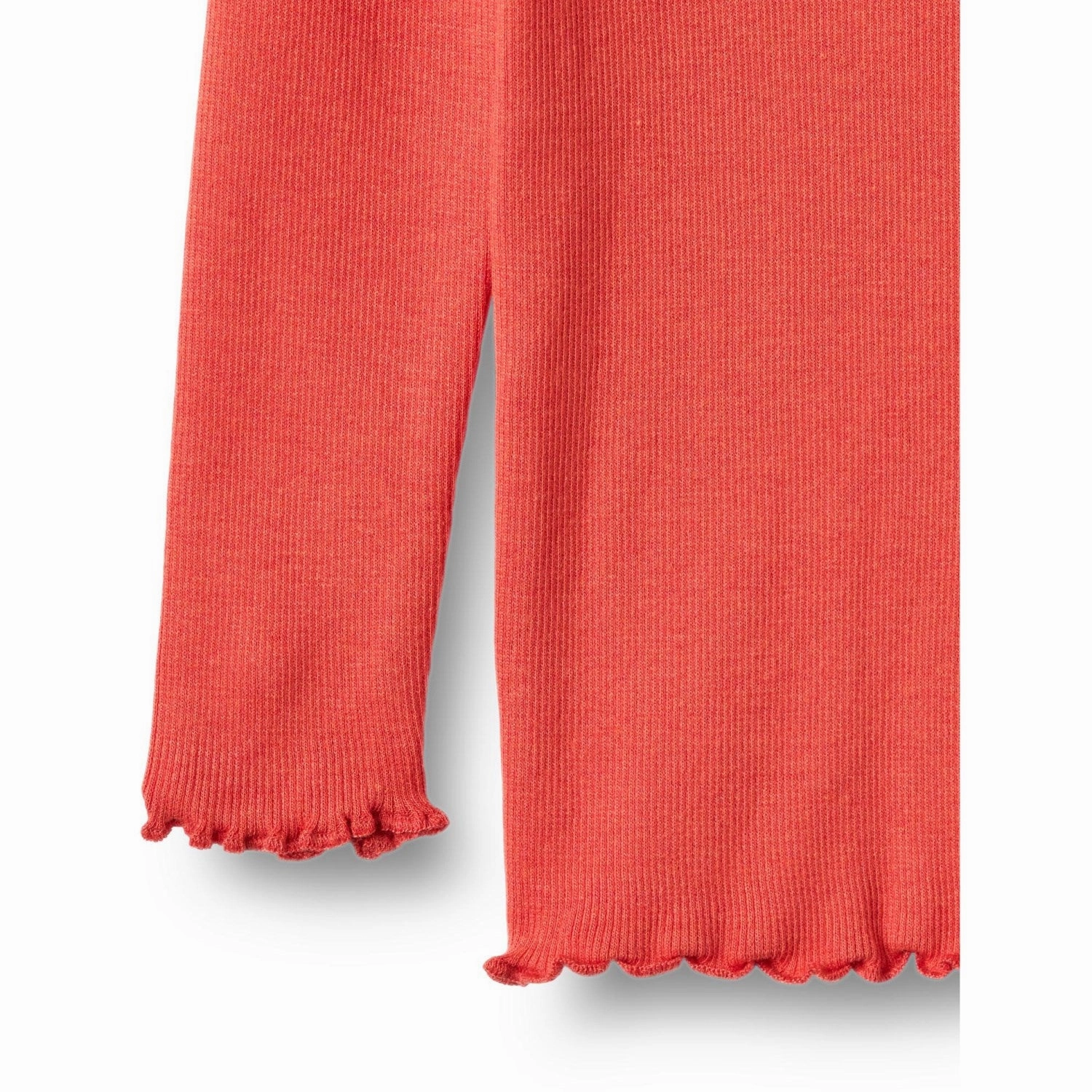 Wheat Candy Red Rib Blouse Reese Plaid Design