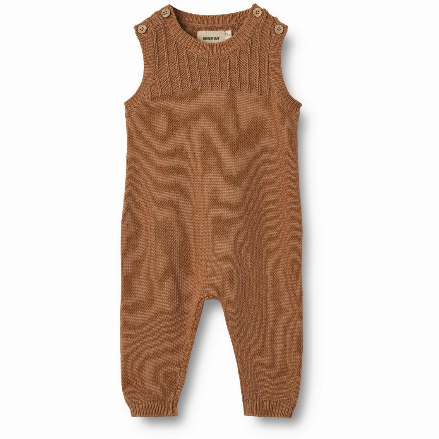 Versatile Outdoor Gym Fresh Wheat Caramel Knit Romper Vigge
