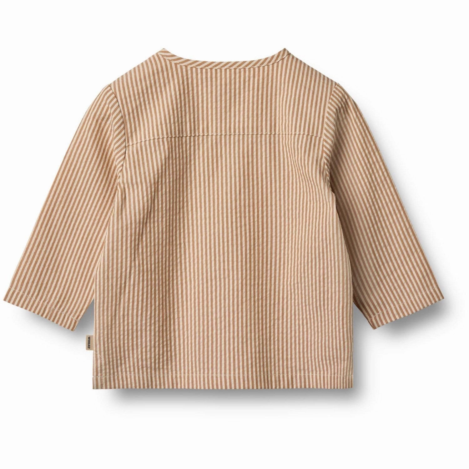 Mix-And-Match Wheat Caramel Stripe Shirt Shelby