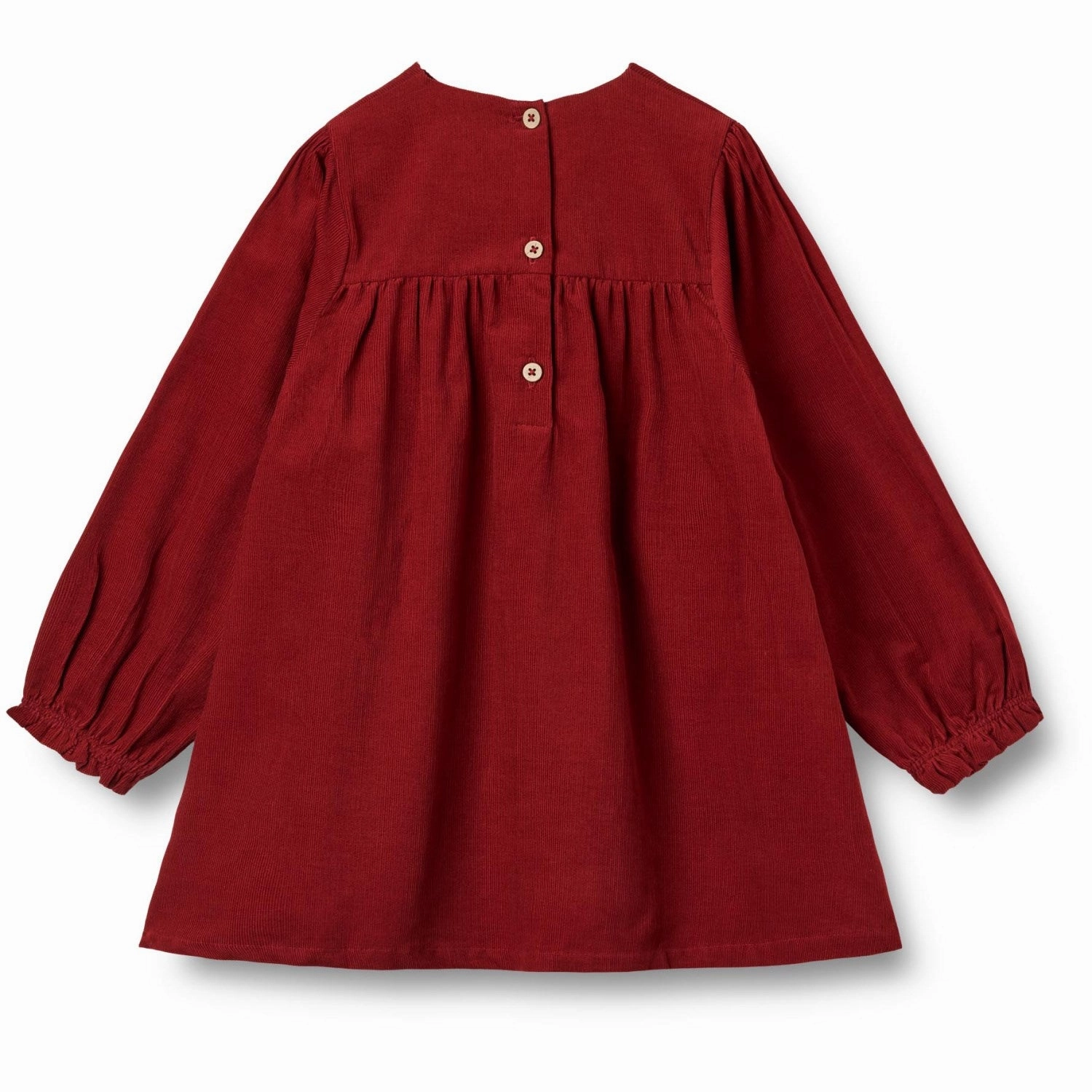 Wheat Cherry Red Dress Elvira Chilly Day Layers Perfect for Travel
