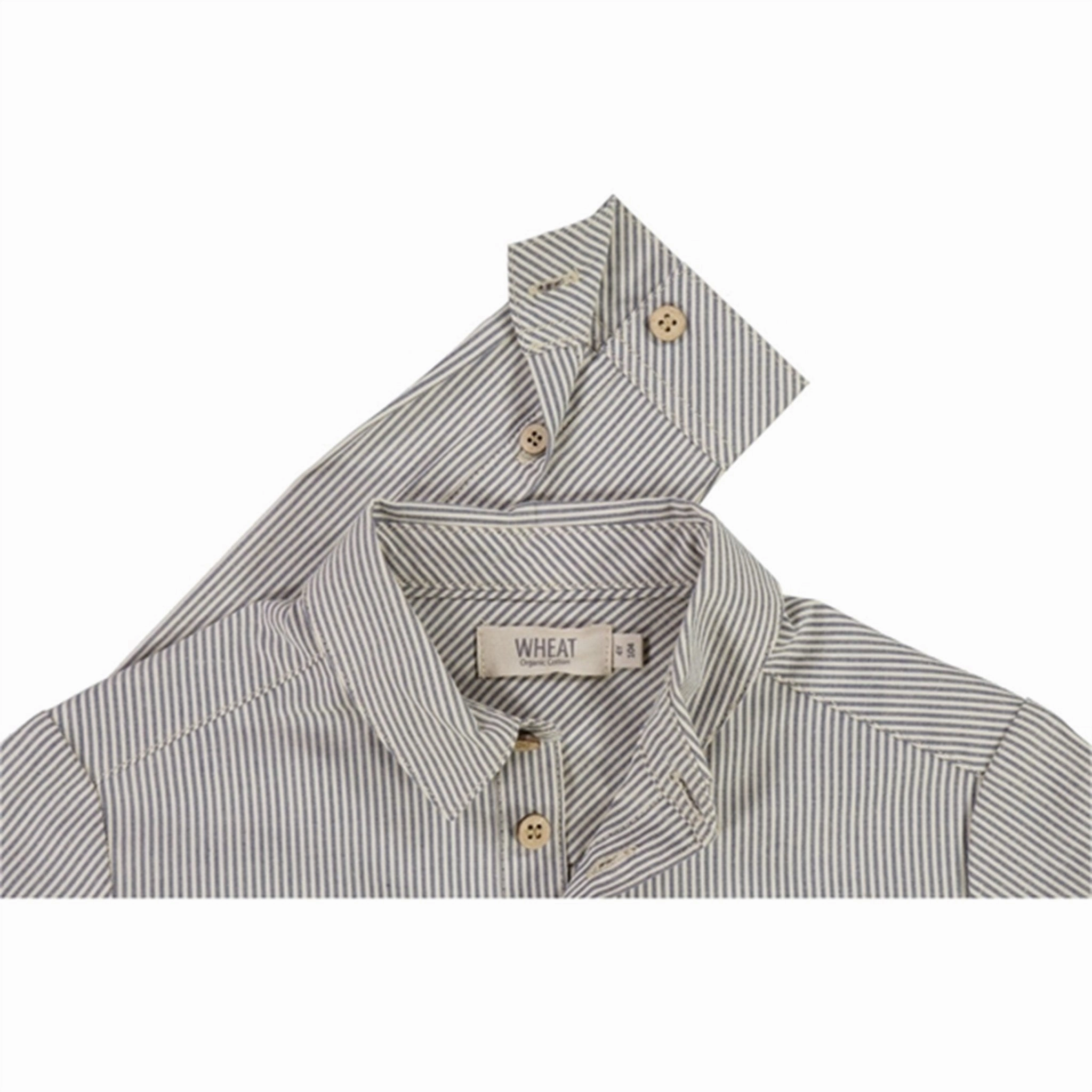 Mature appeal Wheat Classic Blue Stripe Lasse Shirt