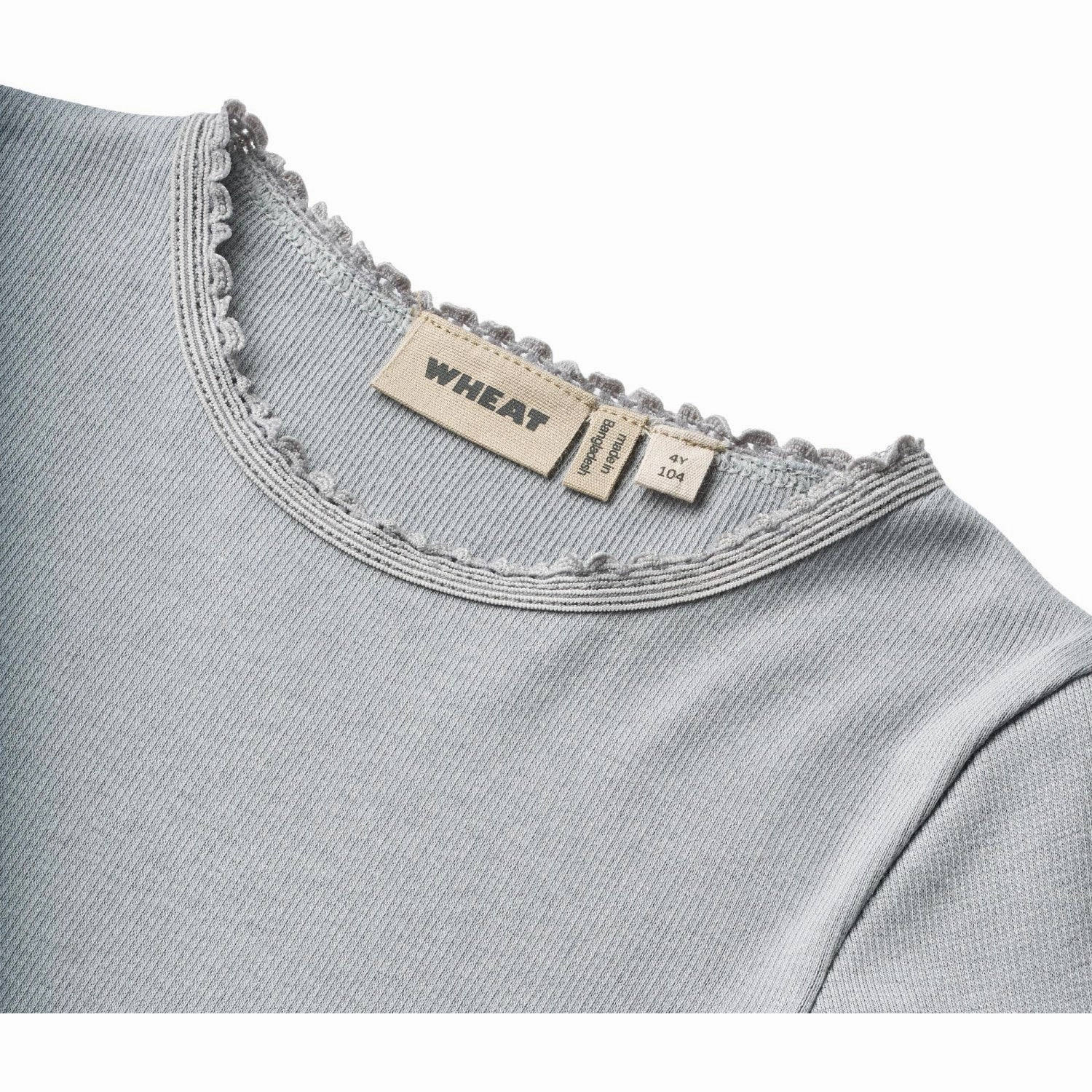 Wheat Cloudy Sky Rib Blouse Reese Thermal regulation Eco-Friendly Fabric