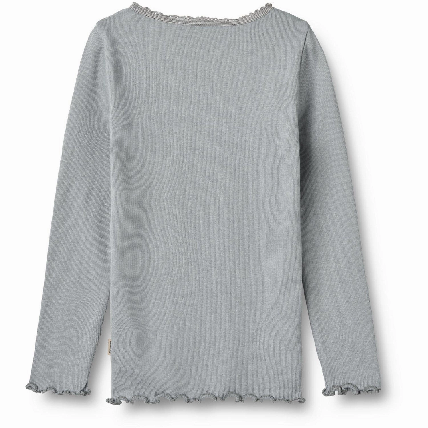 Wheat Cloudy Sky Rib Blouse Reese No Slip Shoulder Grip