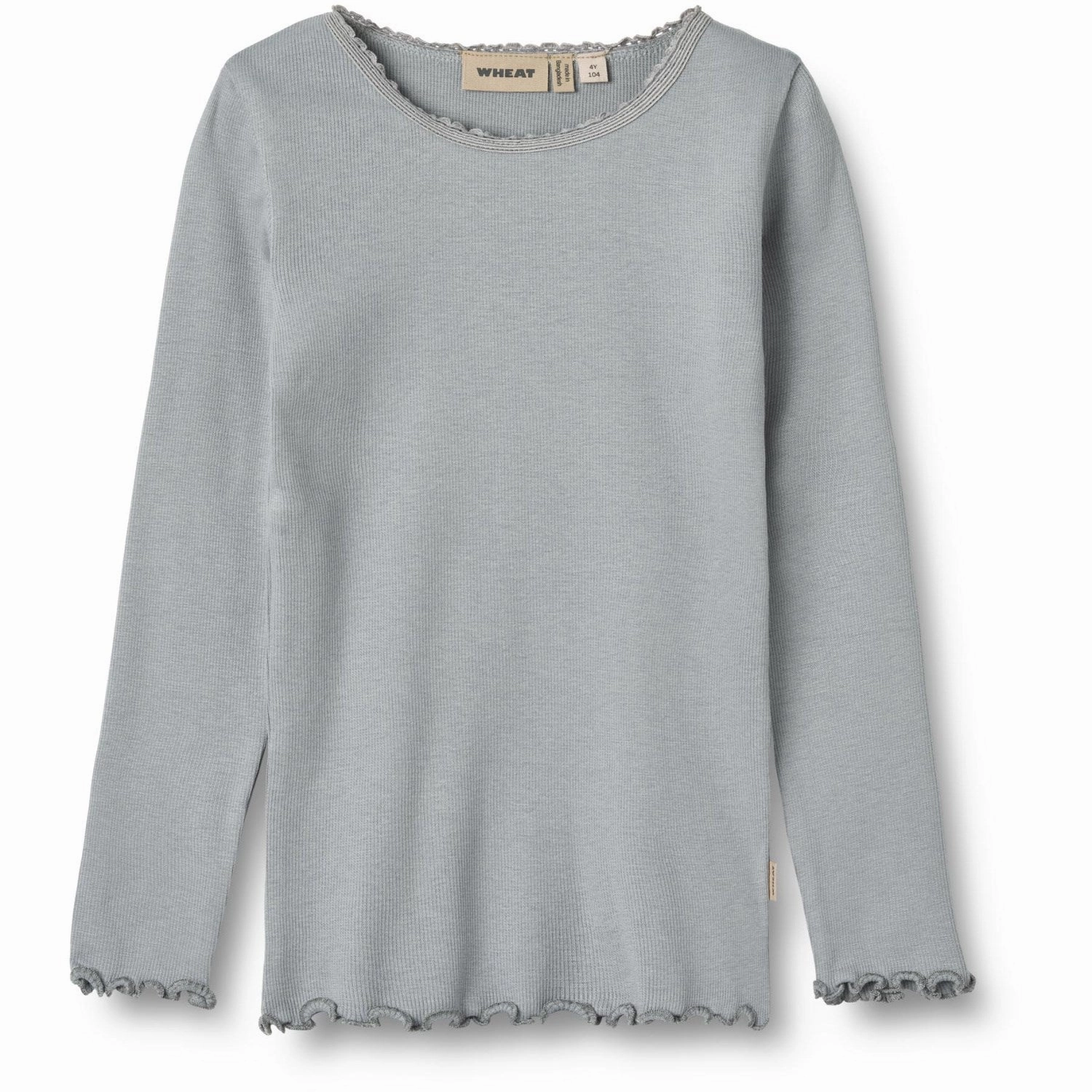 Lightweight Weave Wheat Cloudy Sky Rib Blouse Reese
