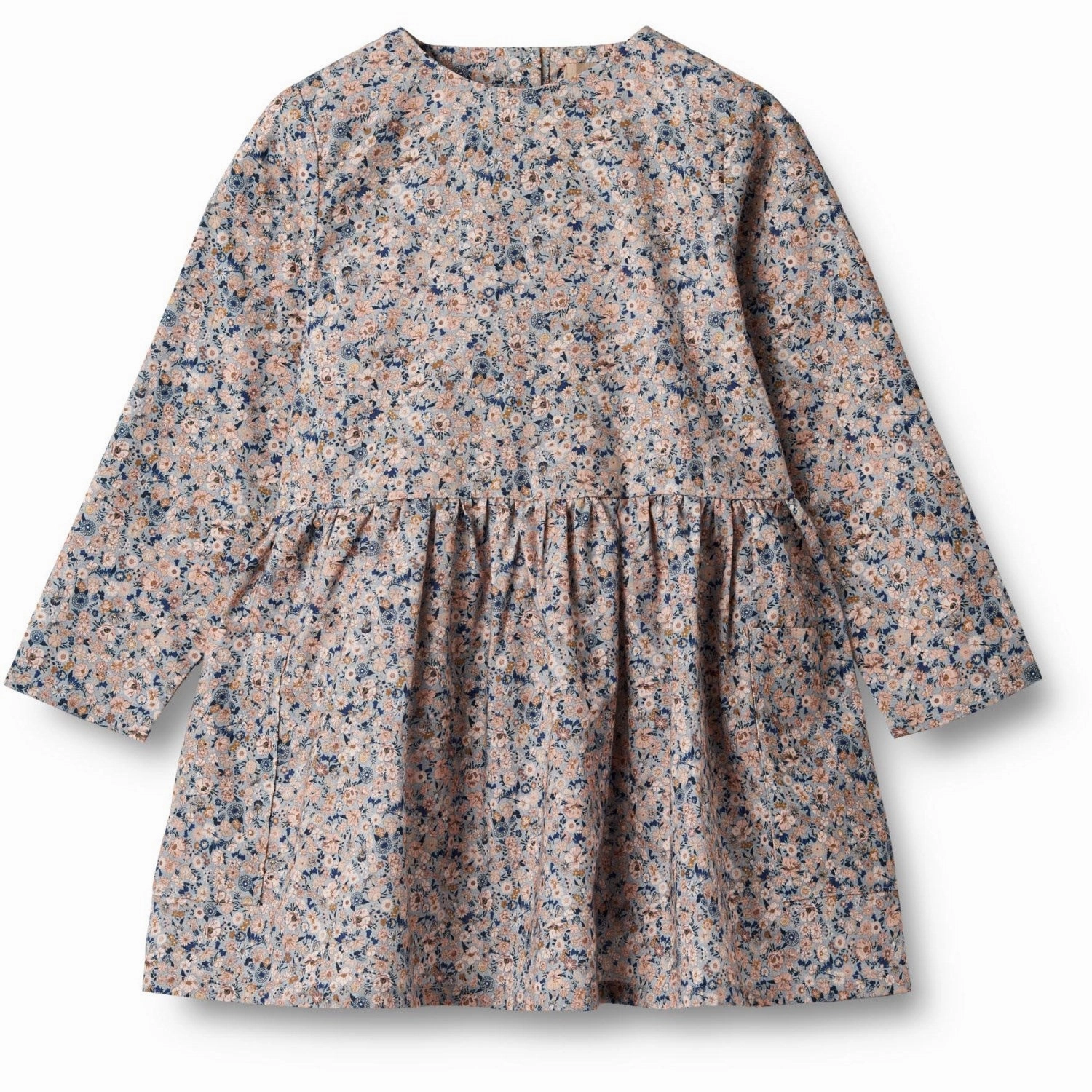 Wheat Cloudy Wild Flowers Dress Aima Soft Curve