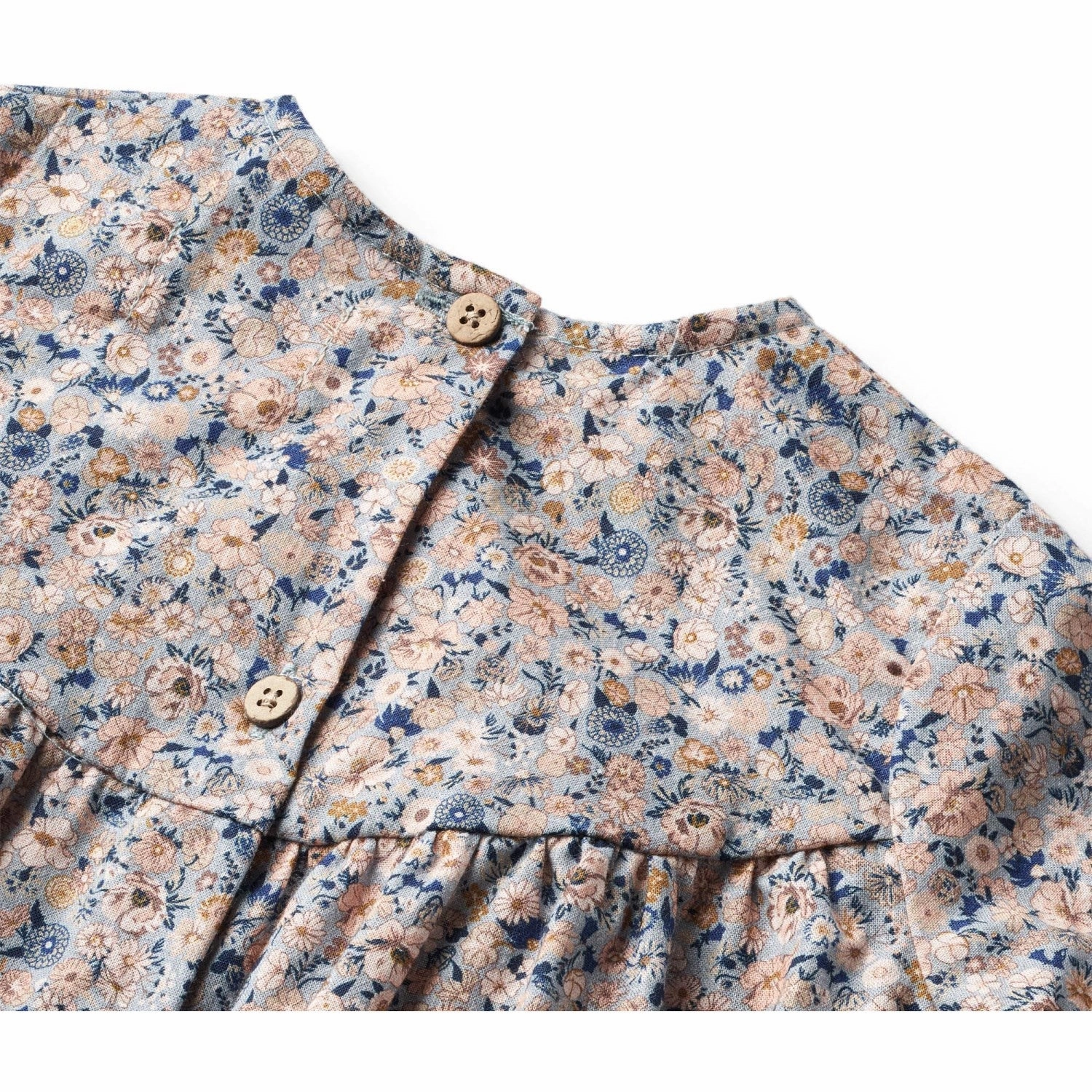 Wheat Cloudy Wild Flowers Dress Fenja Relaxed and Effortless