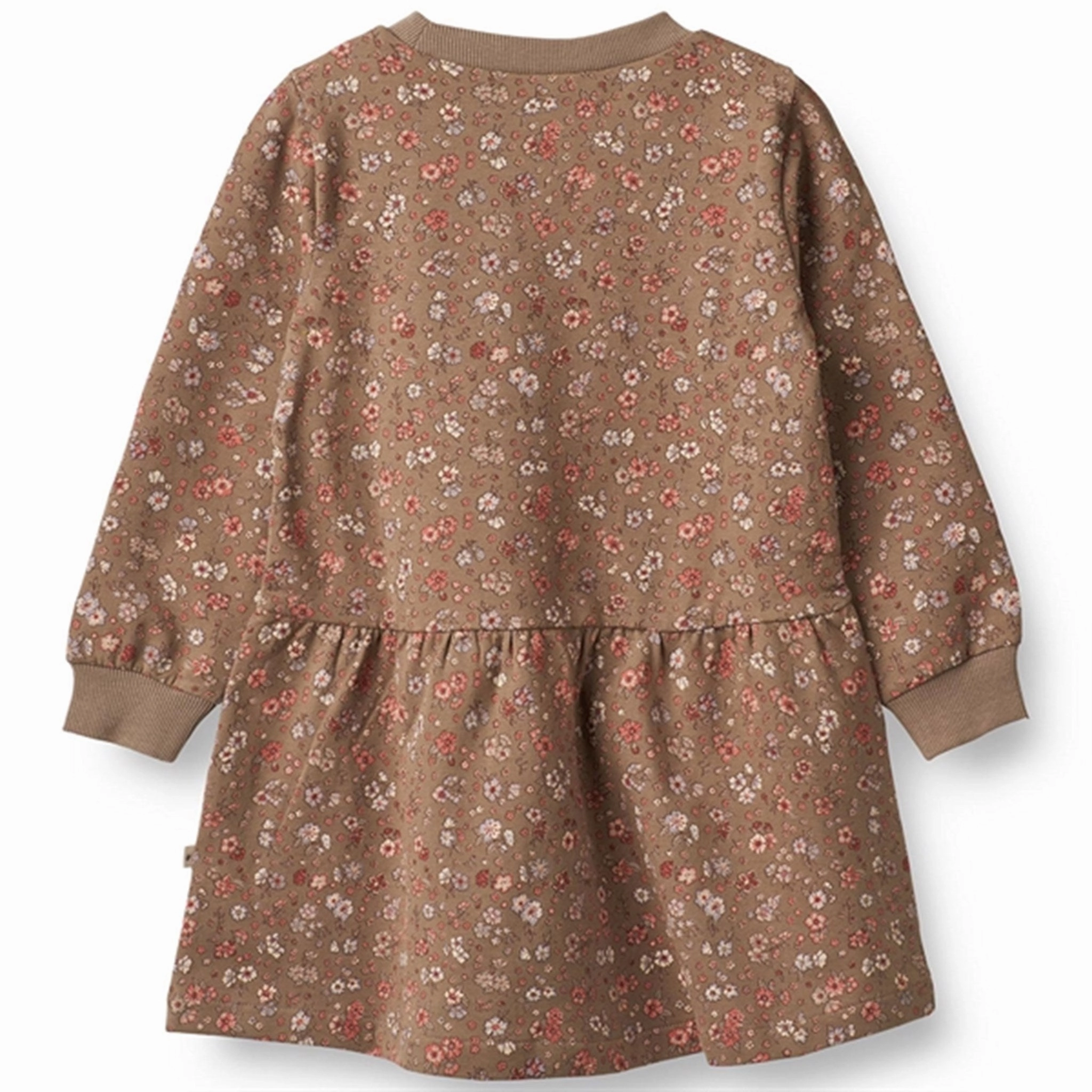 Wheat Cocoa Brown Meadow Zenia Sweat Dress Silky texture