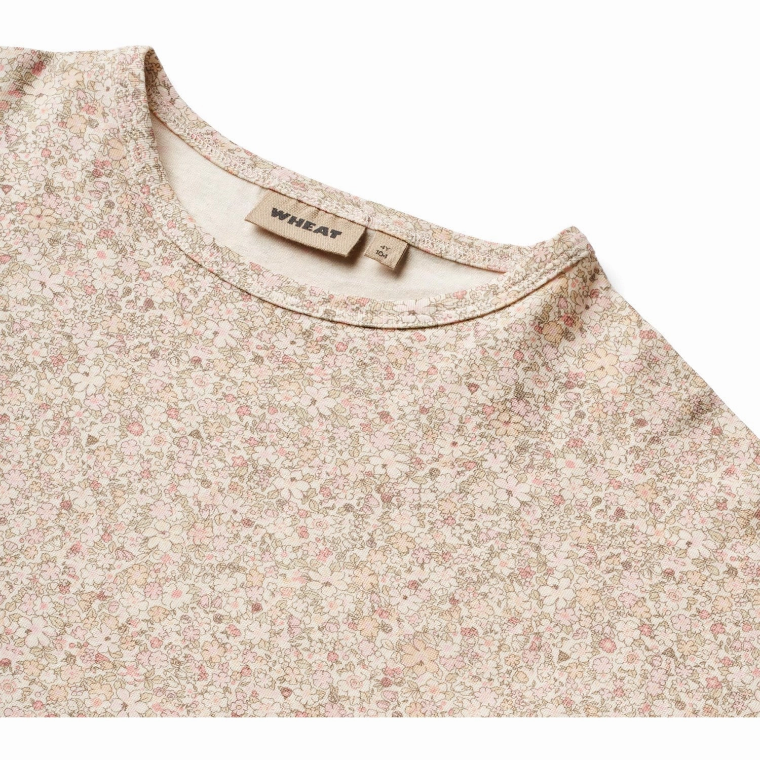 certified Wheat Cream Flower Meadow T-shirt Bette