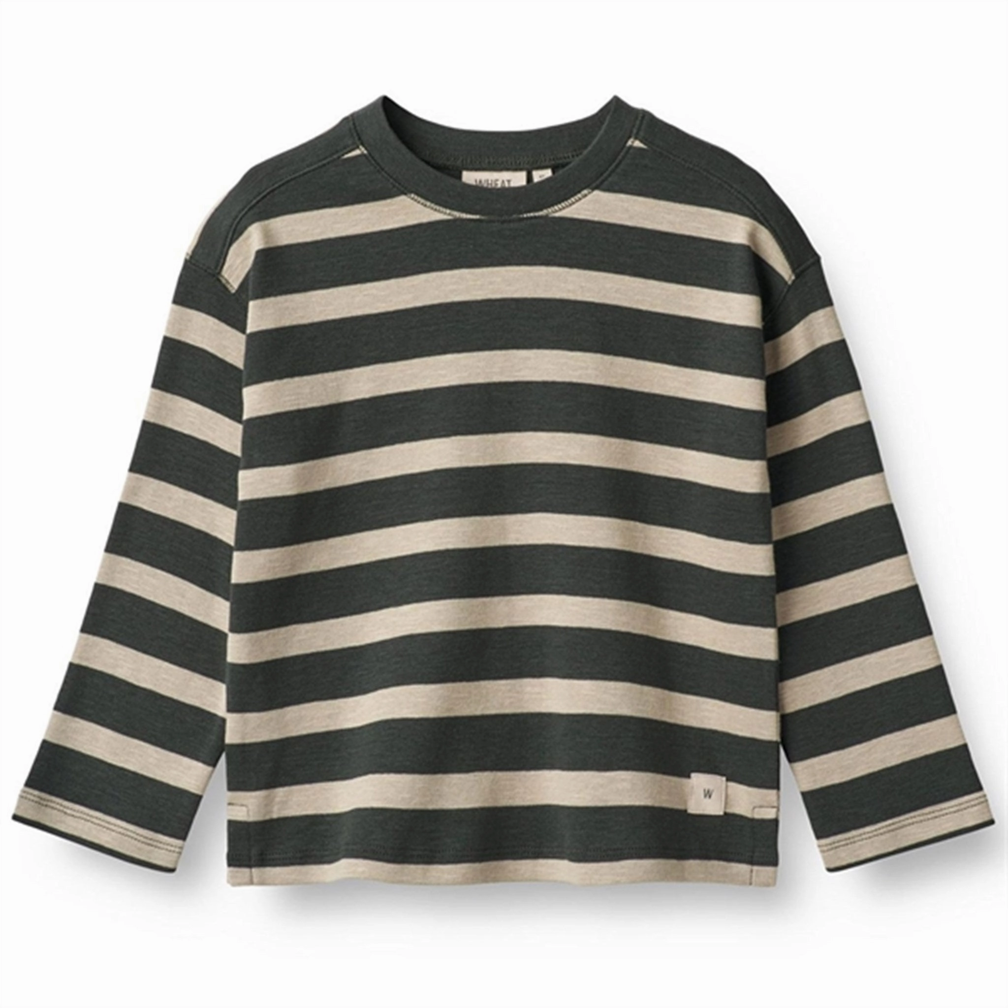 Winter Fashion Wheat Dark Stripe Blouse Malthe