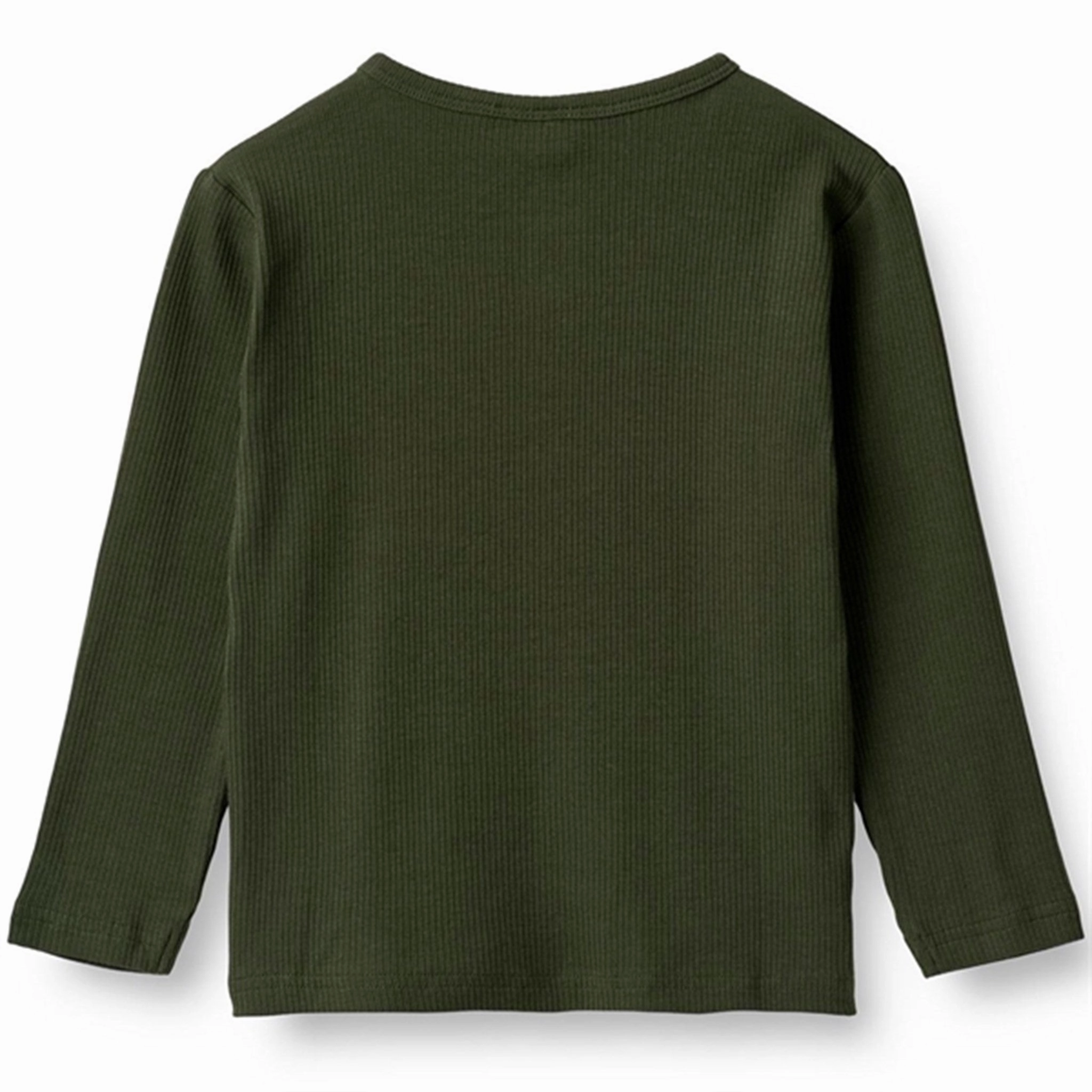 Flatlock stitching Wheat Deep Forest Blouse Morris