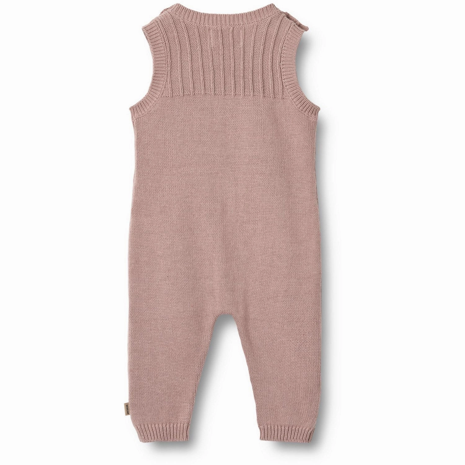 Retro Teen Wheat Dry Rose Knit Romper Vigge