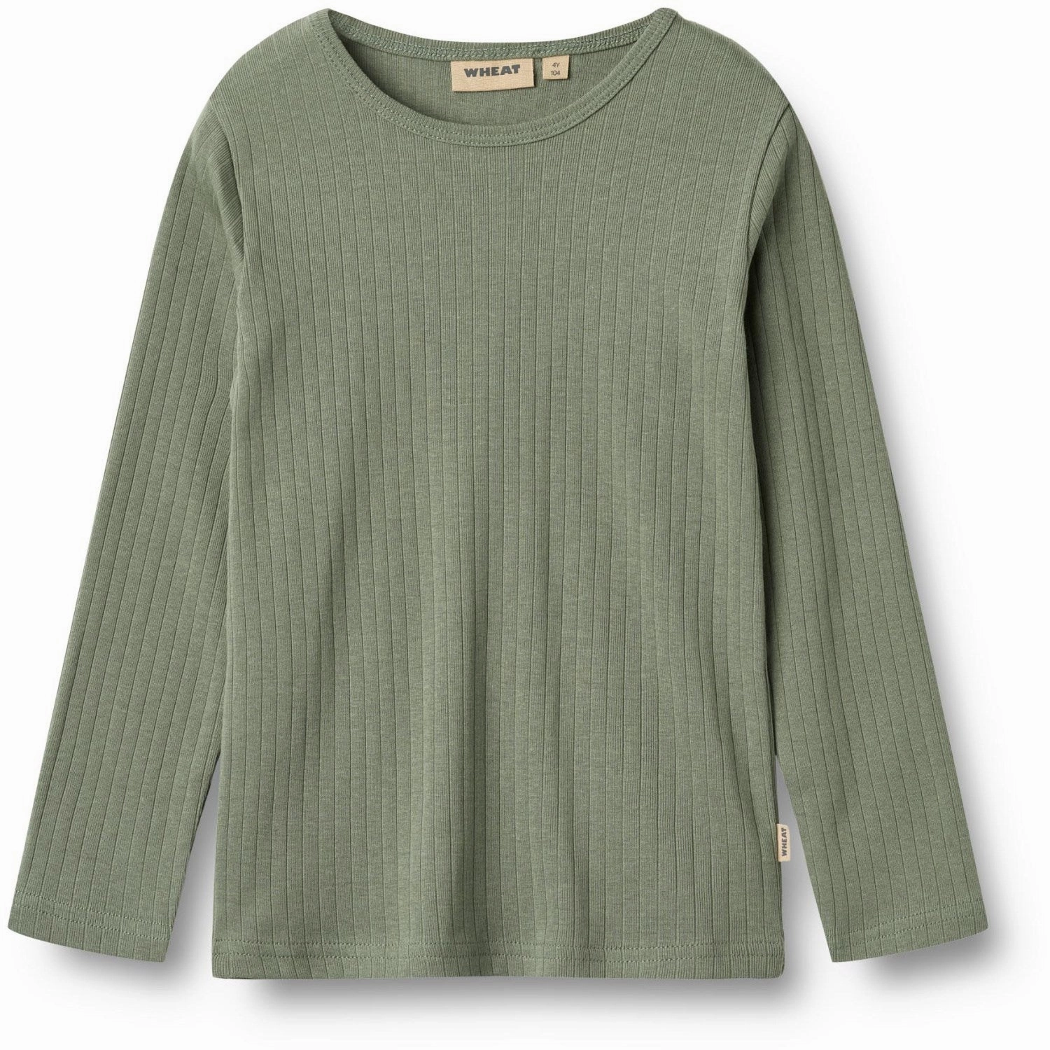 Adjustable Hem Wheat Dusty Green Blouse Stig