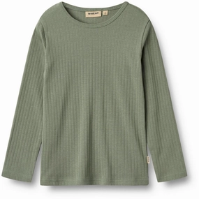 Poolside Lounge Regular Fit Wheat Dusty Green Blouse Stig