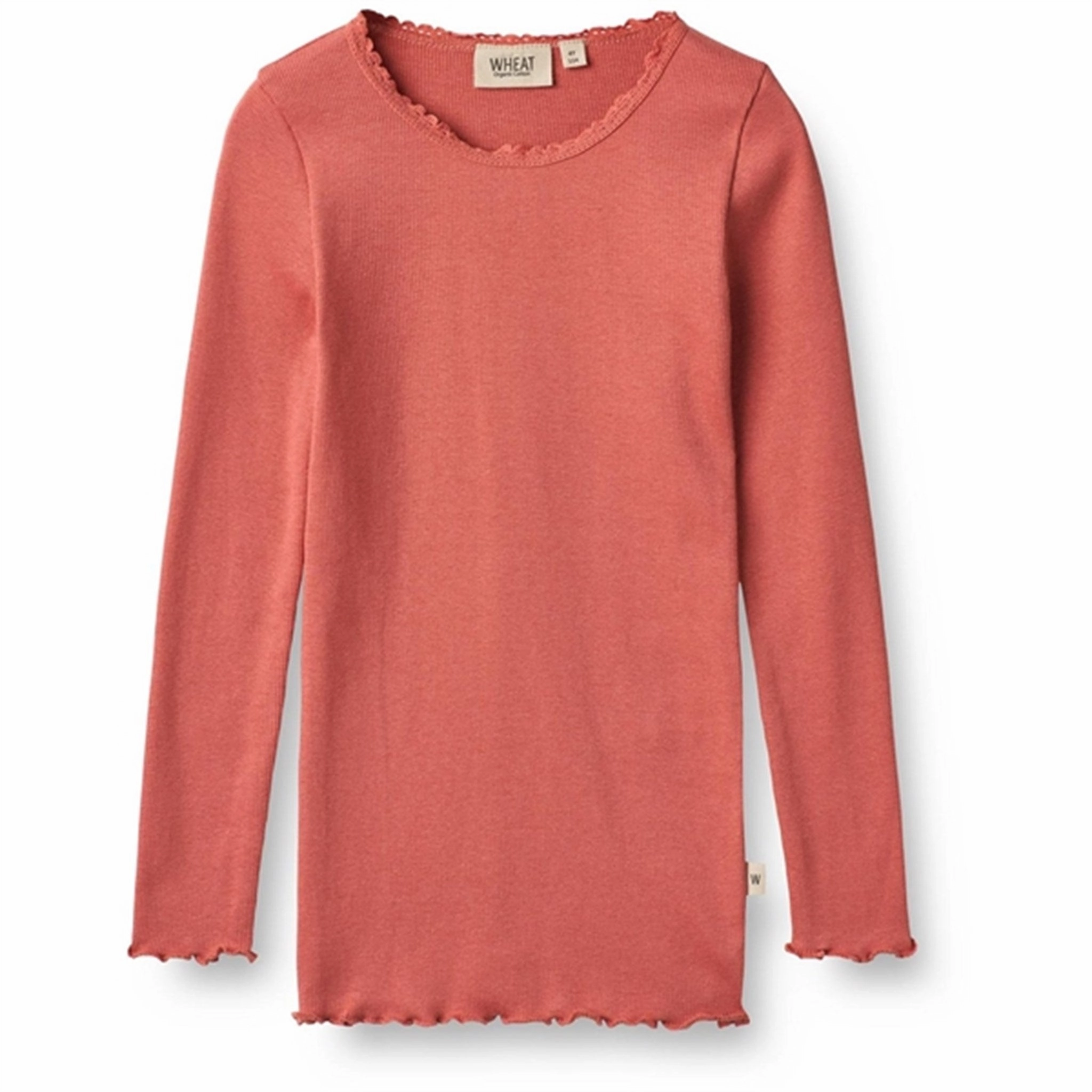 Wheat Faded Rose Rib Blouse Reese Sleepwear